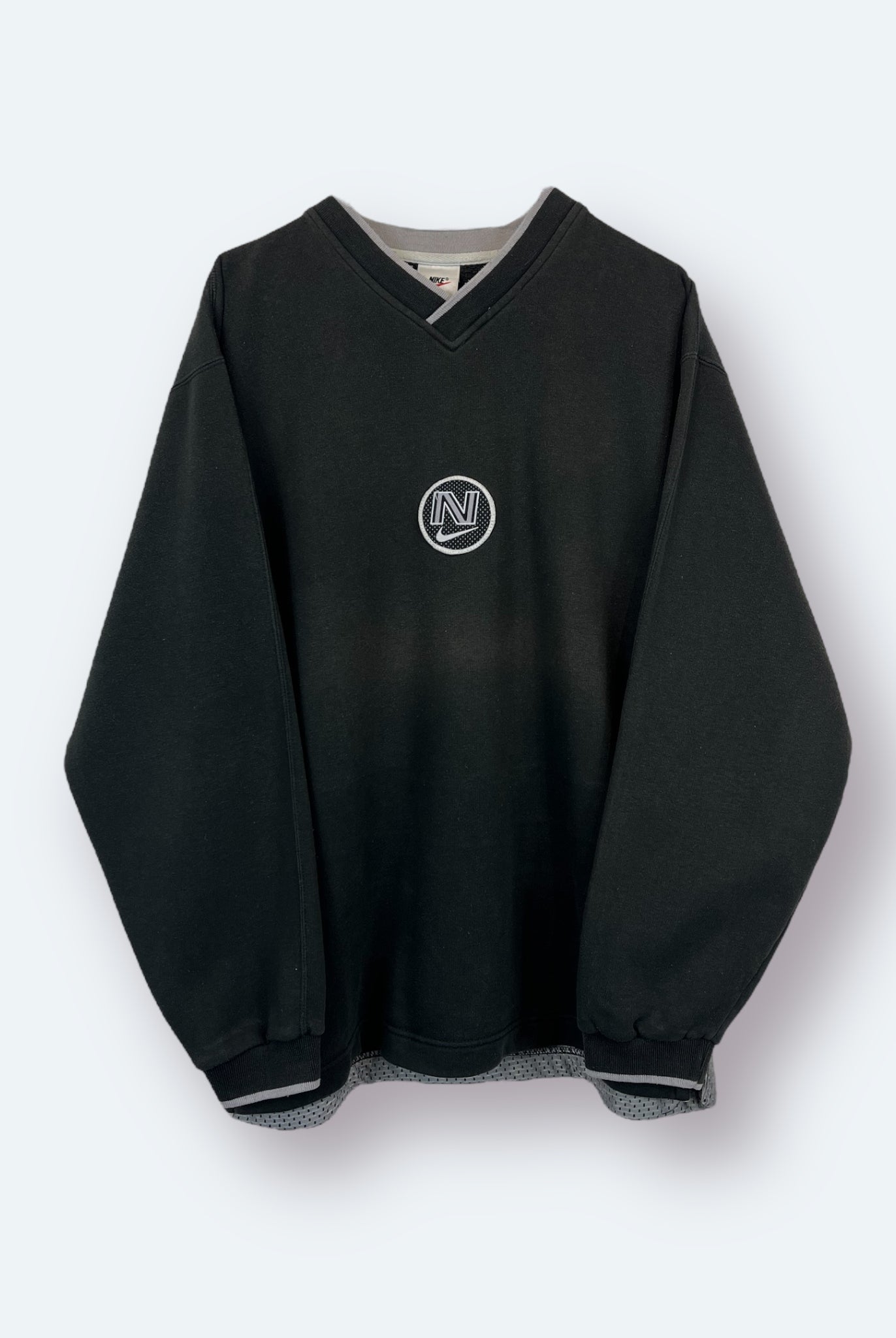 Nike 90er Vintage Sweater Schwarz M - Vinverse