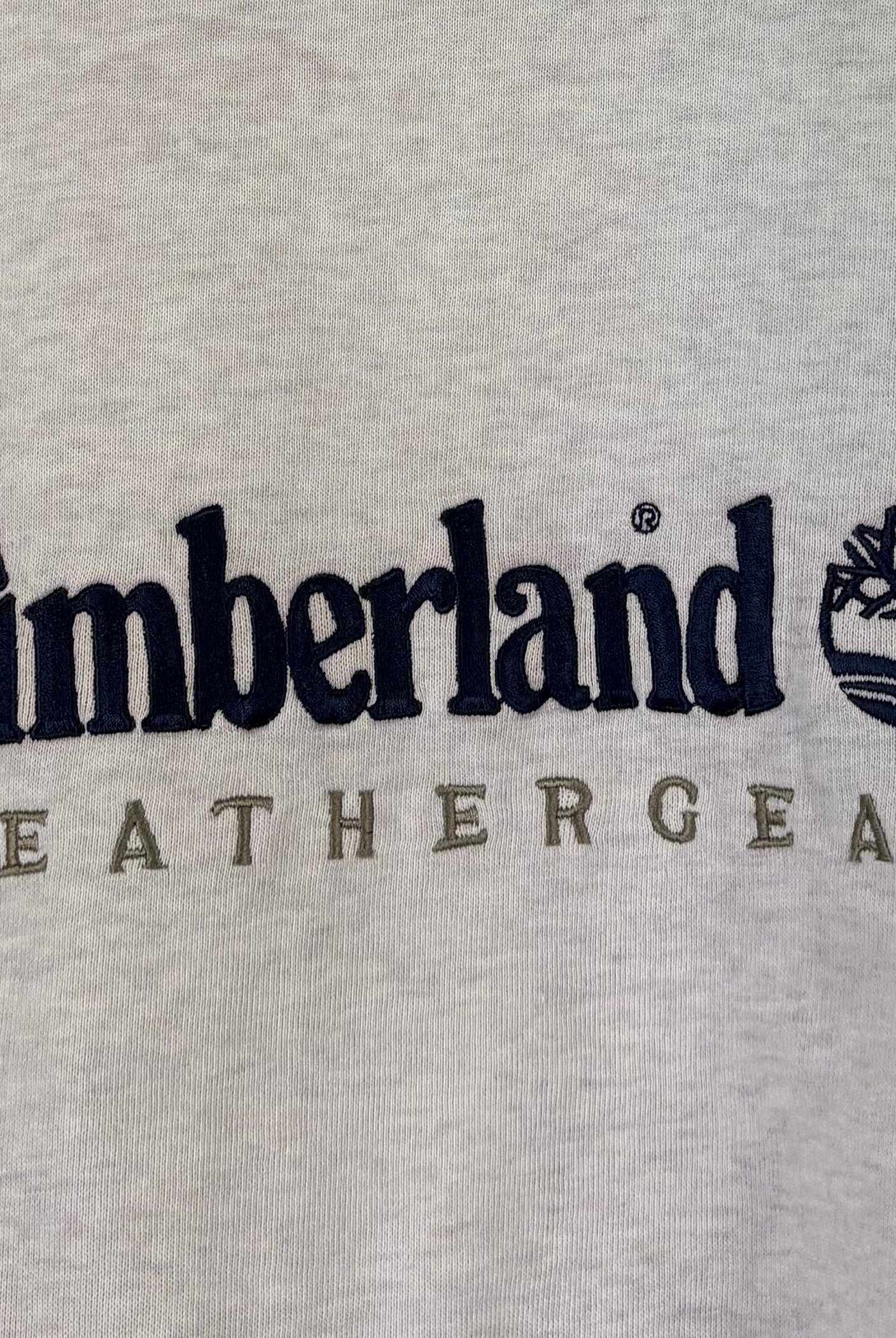 Timberland 90s Vintage Sweater Hellgrau M - Vinverse