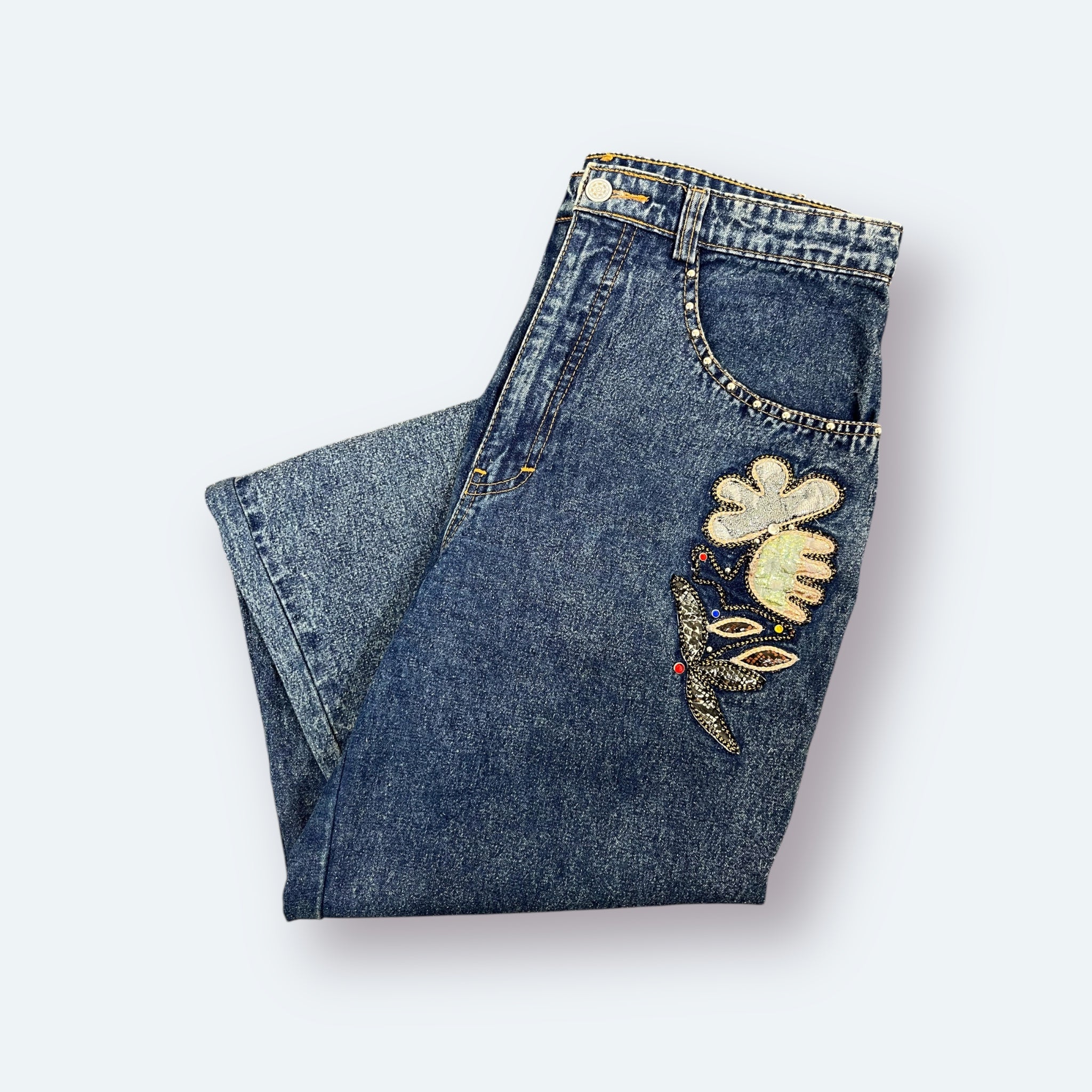 Tampopo Jeans Hose bestickt 42 - Vinverse