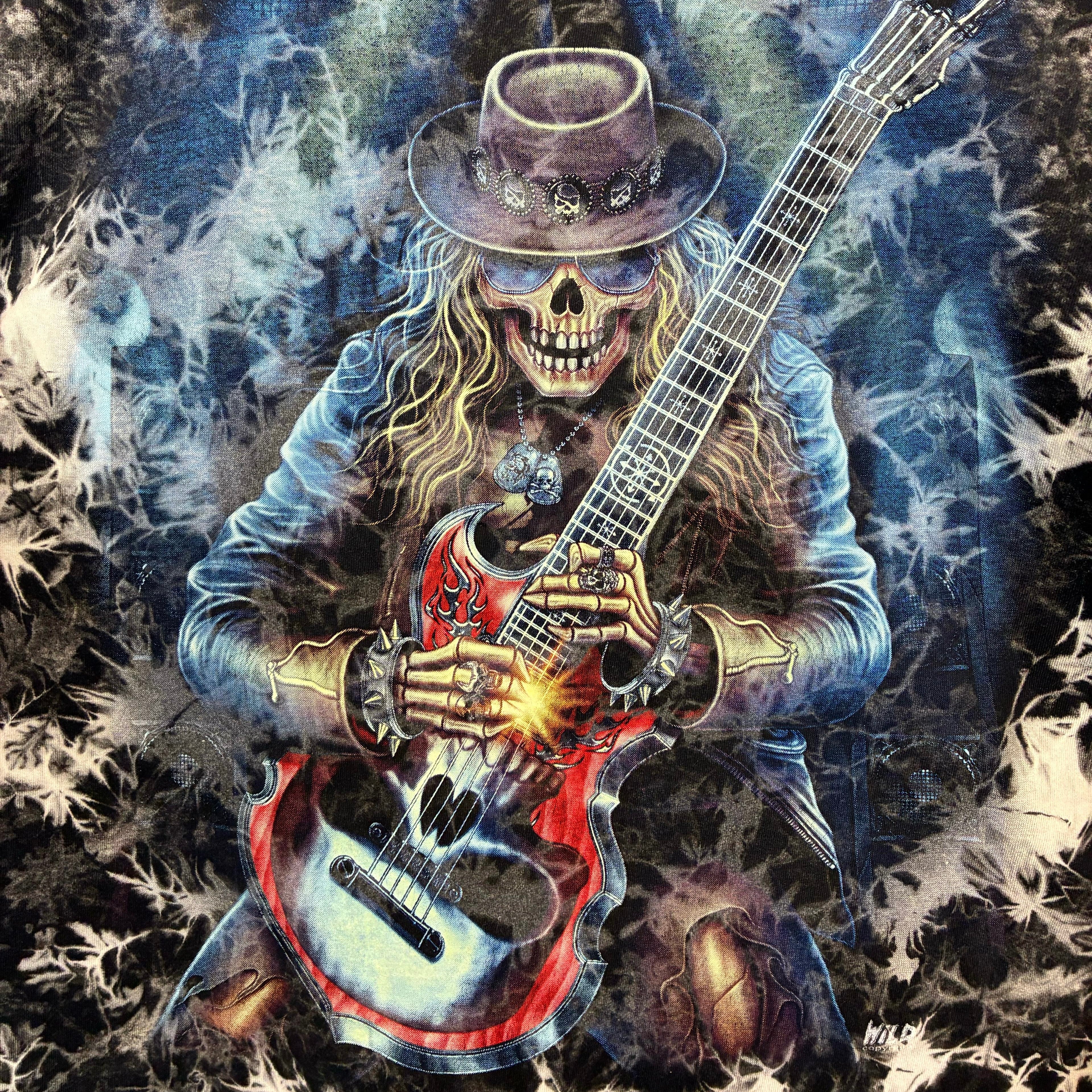 Printed Metal T-Shirt Skullhead L - Vinverse