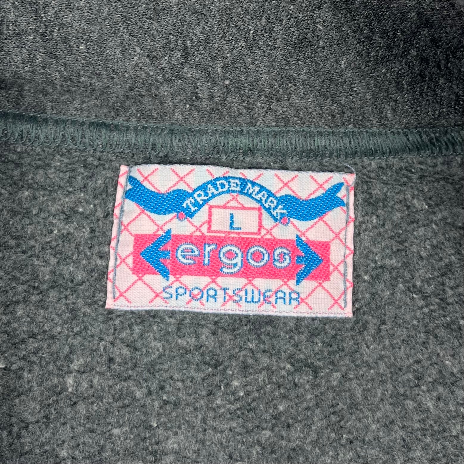 Fleece Sweatjacke Vintage L - Vinverse