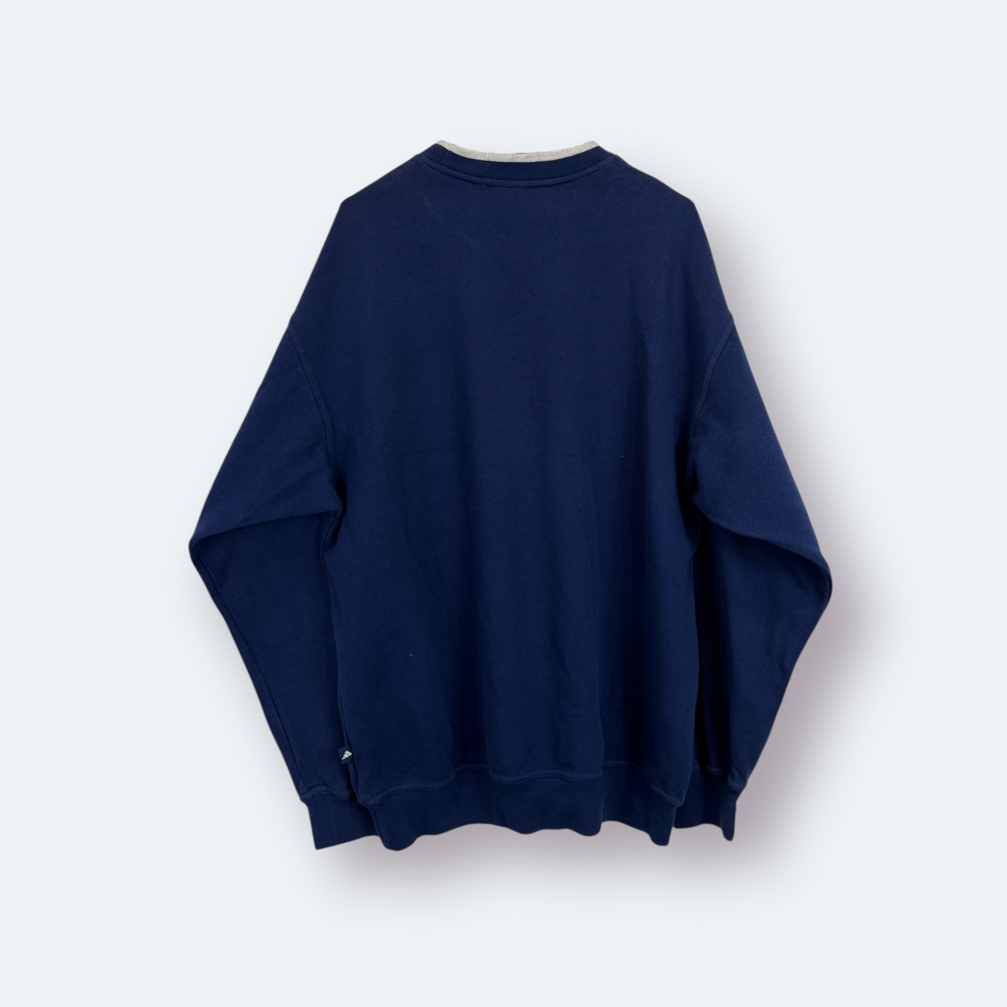 Adidas 1999 Vintage Sweater Marineblau M - Vinverse