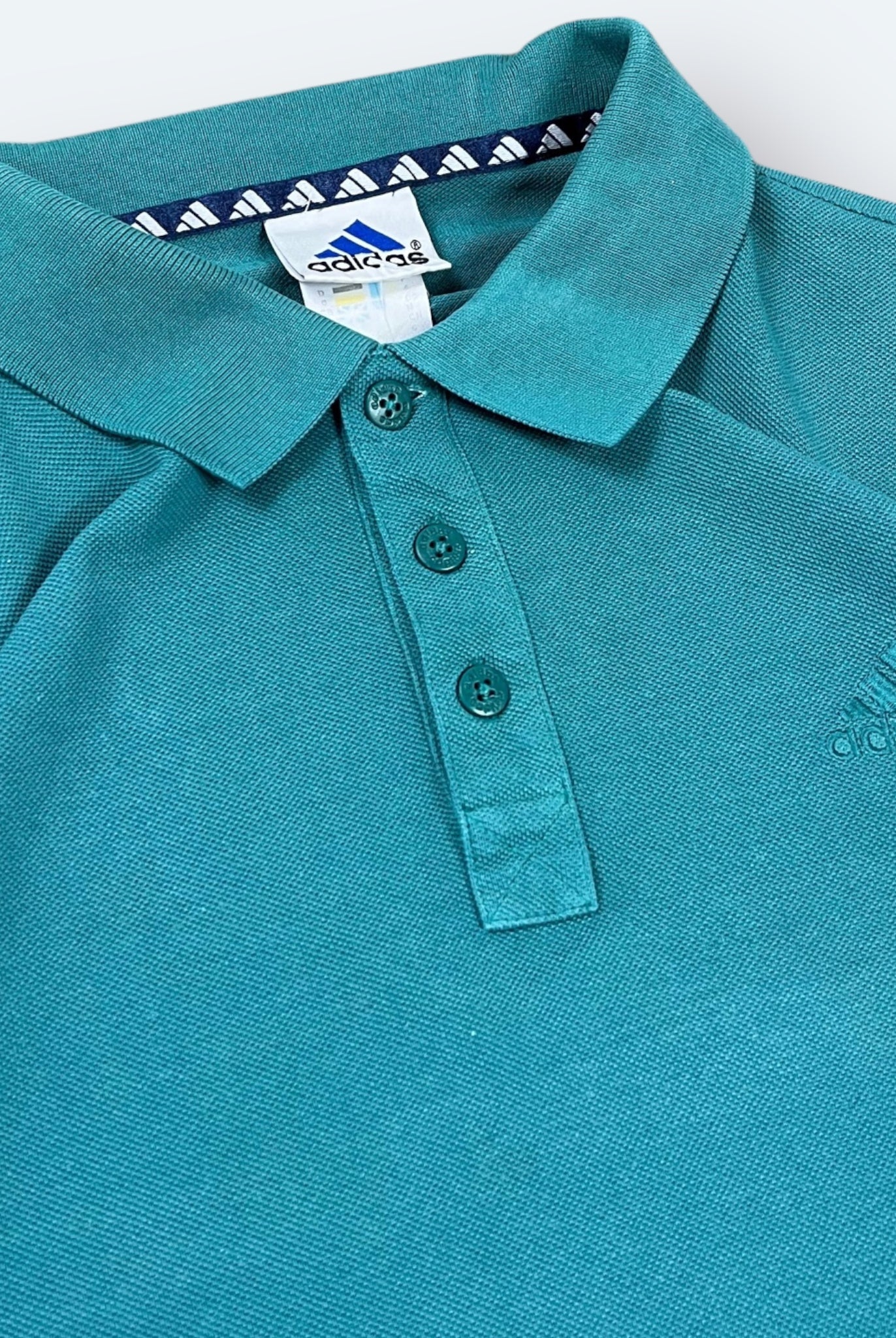 Adidas Vintage Polo Shirt Grün M - Vinverse