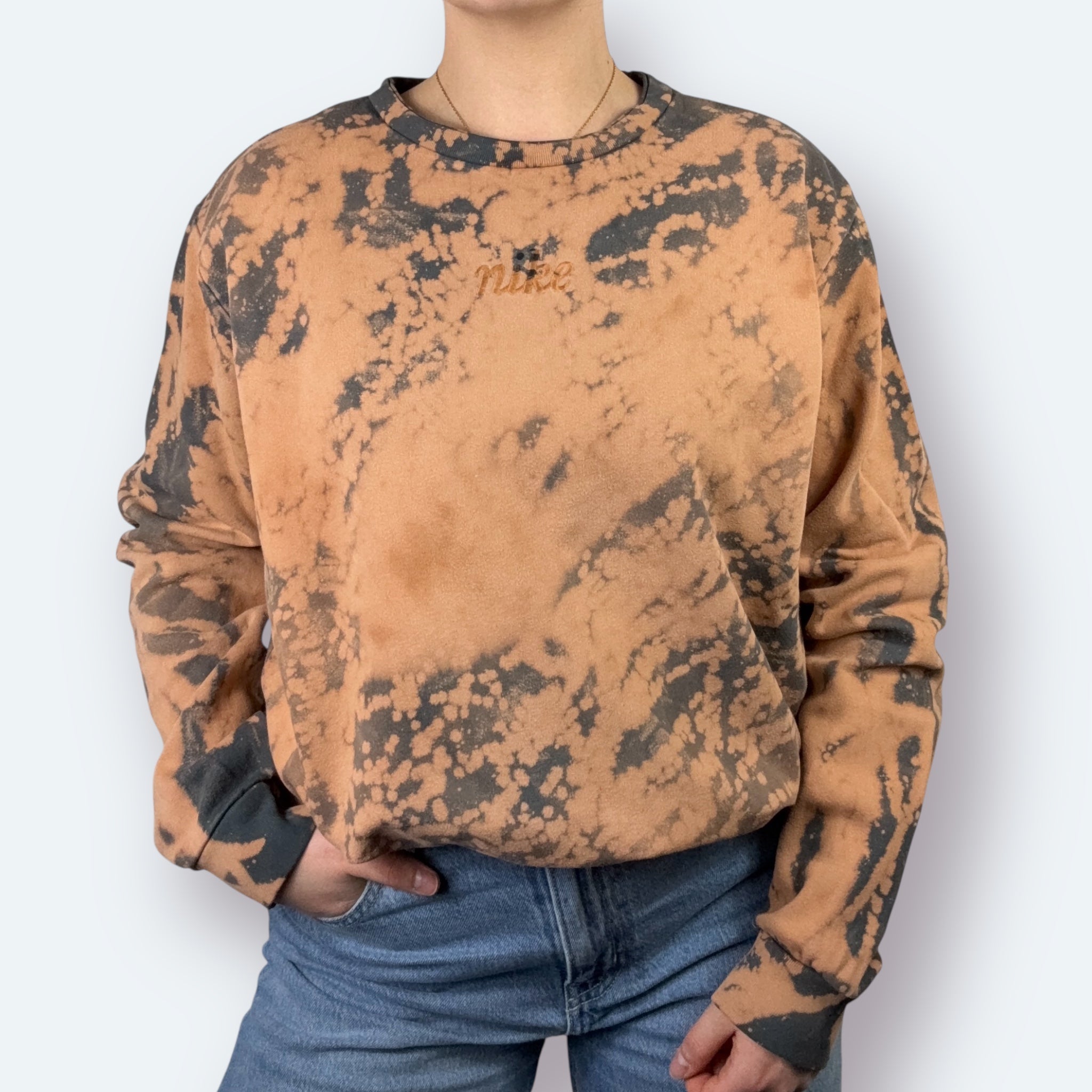Nike Re:Bleach Y2K 2000s Sweater S - Vinverse
