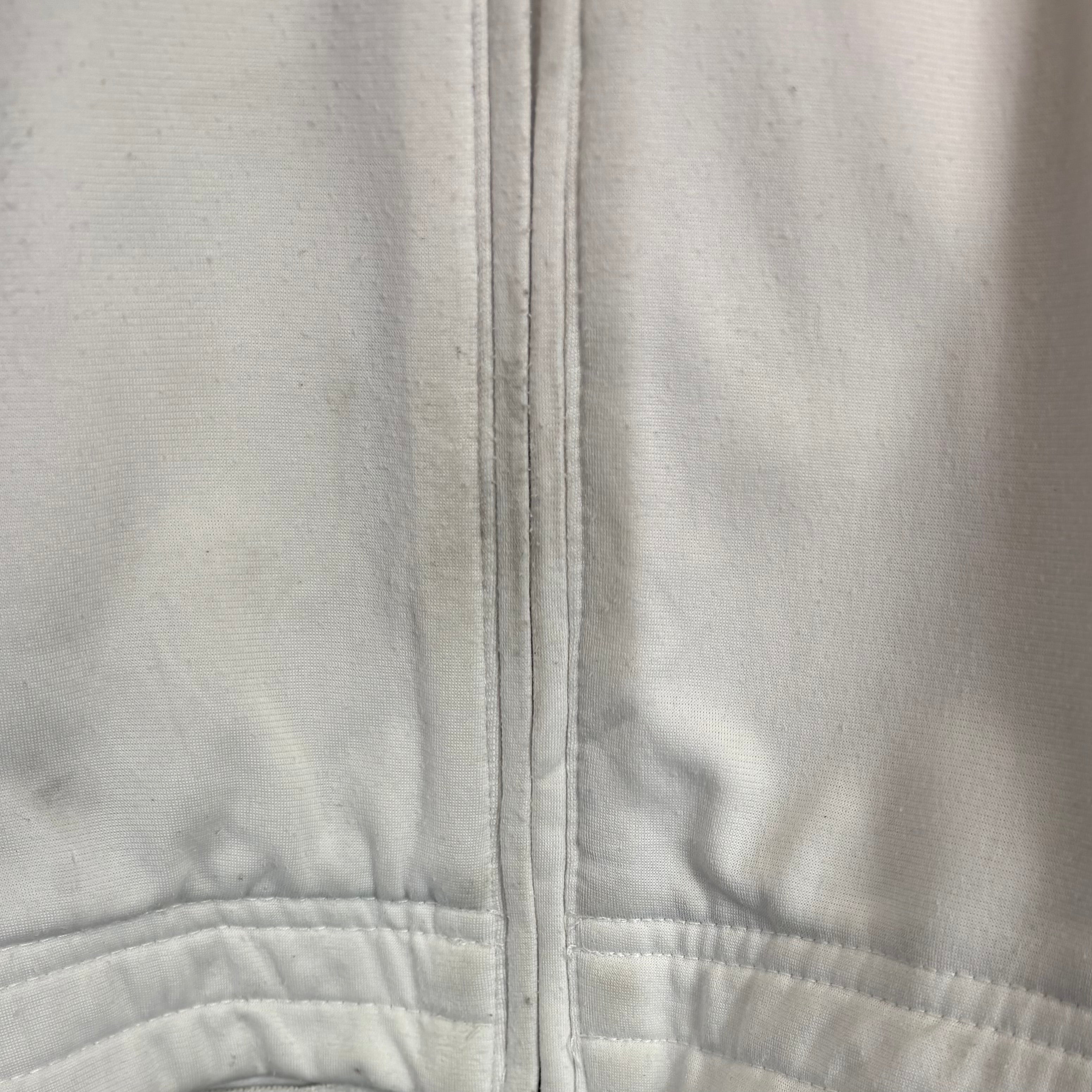 Nike 2000s Trainingsjacke Weiß Blau L - Vinverse