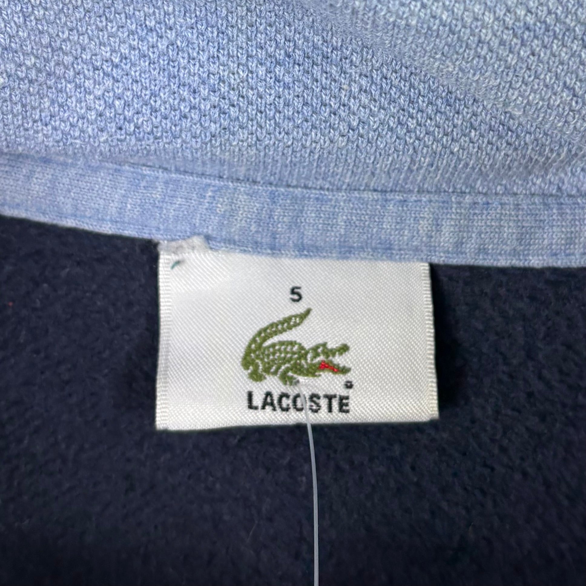 Lacoste Half Zip Sweater Dunkelblau S - Vinverse