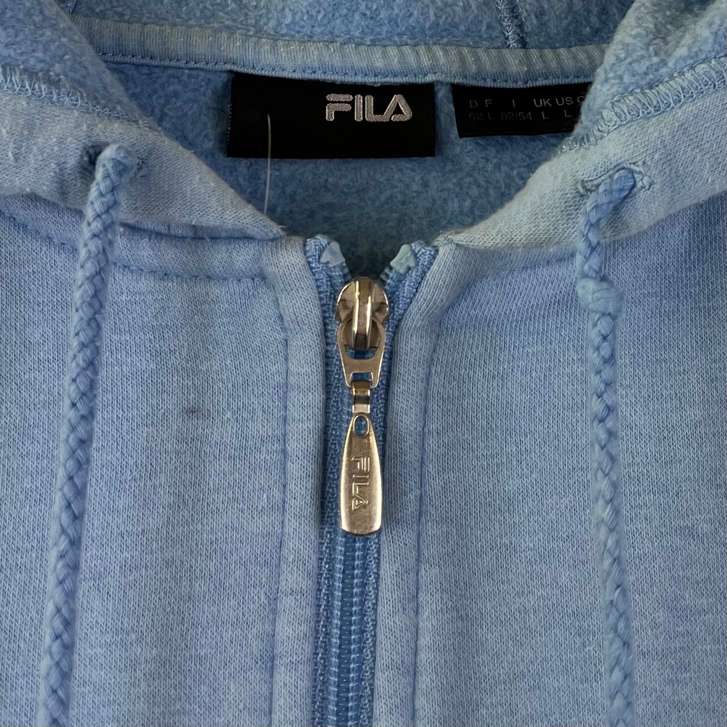 Fila Vintage Zipper Big Logo L - Vinverse