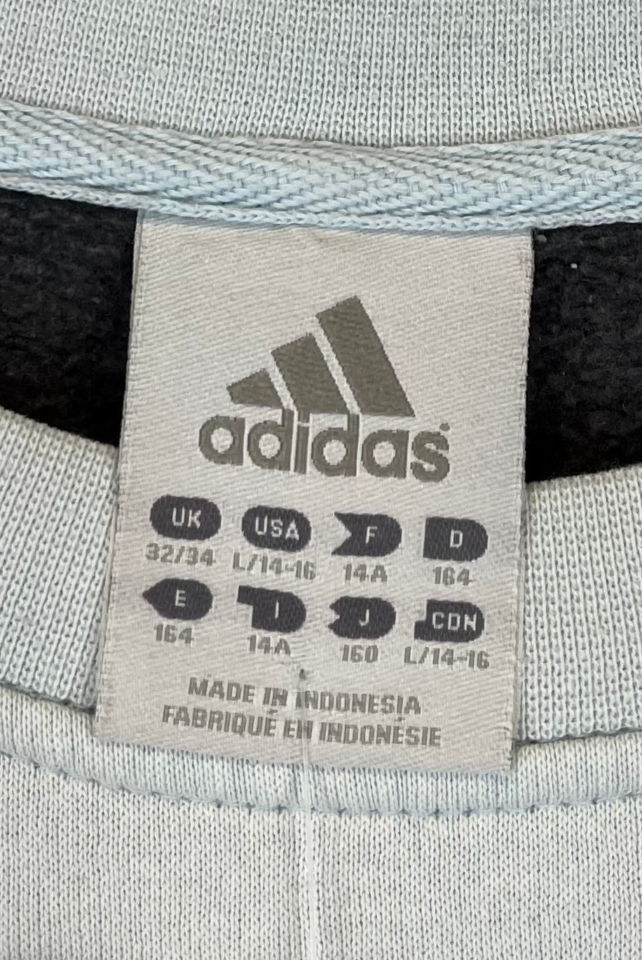 Adidas Vintage Sweater 2003 Hellblau S - Vinverse