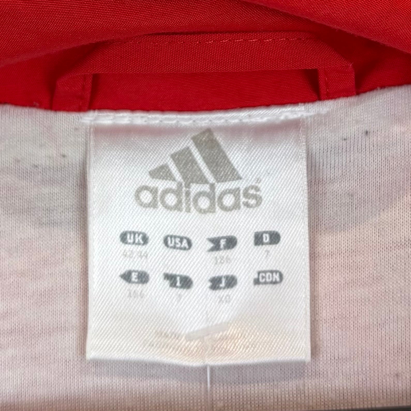 Adidas 2002 Y2K Trainingsjacke Rot Marineblau L - Vinverse