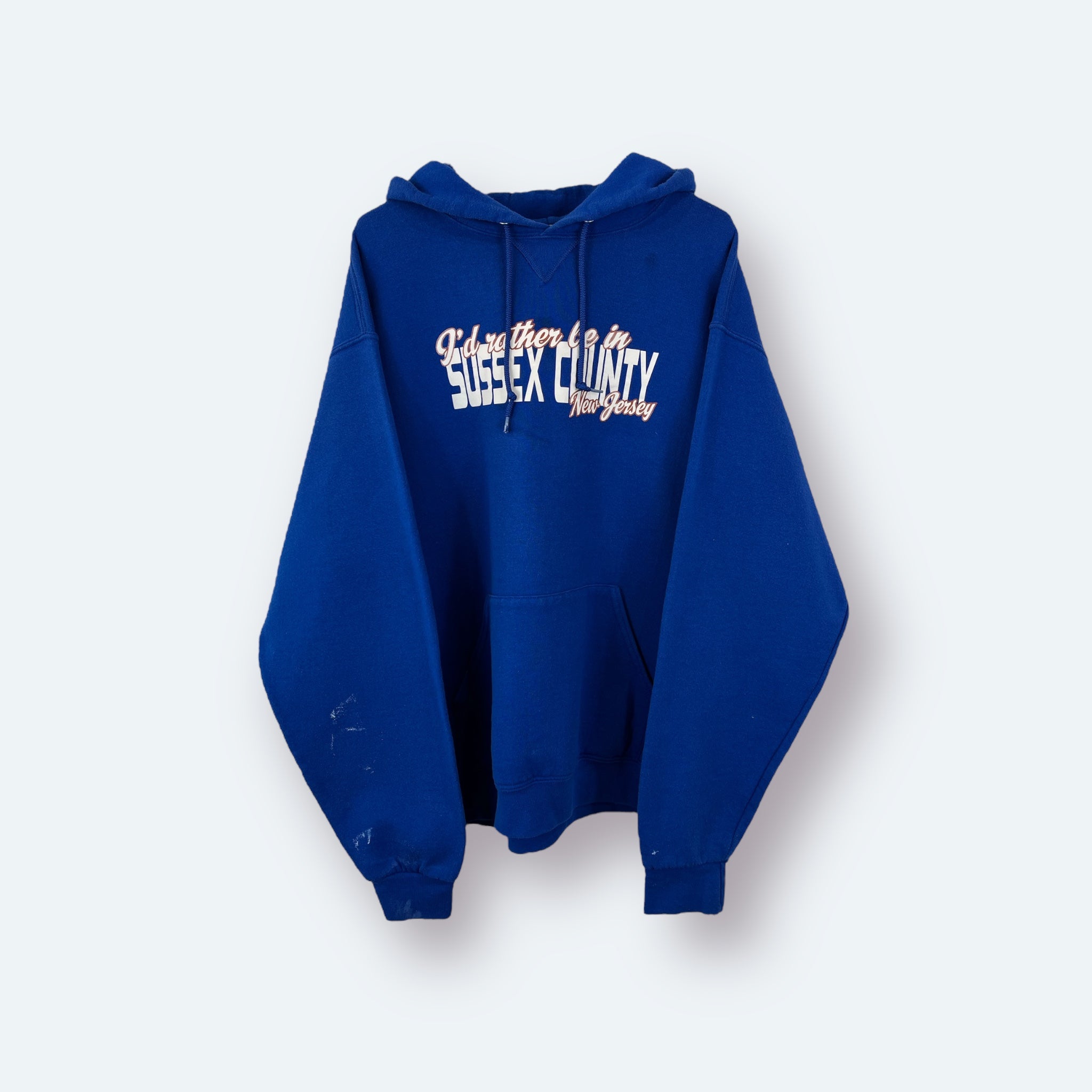 Russel Athletic Printed Hoodie Sussex County L - Vinverse