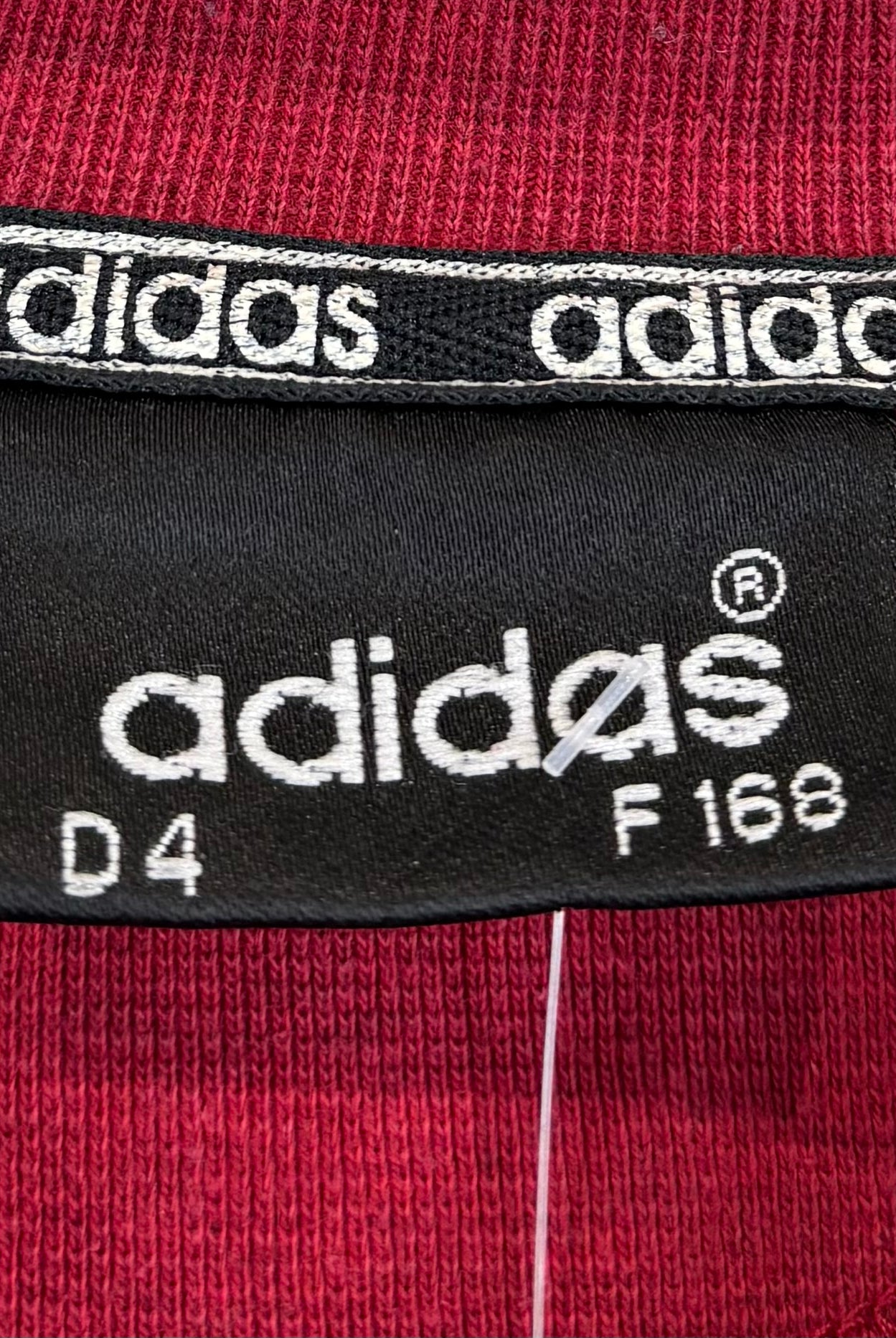 Adidas 90s Vintage Sweater Rot L - Vinverse