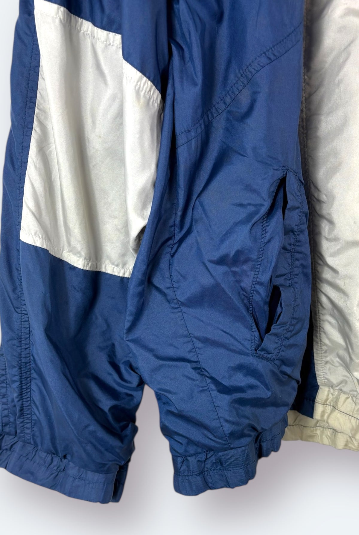 Puma 90s Vintage Trainingsjacke Weiß Blau M - Vinverse