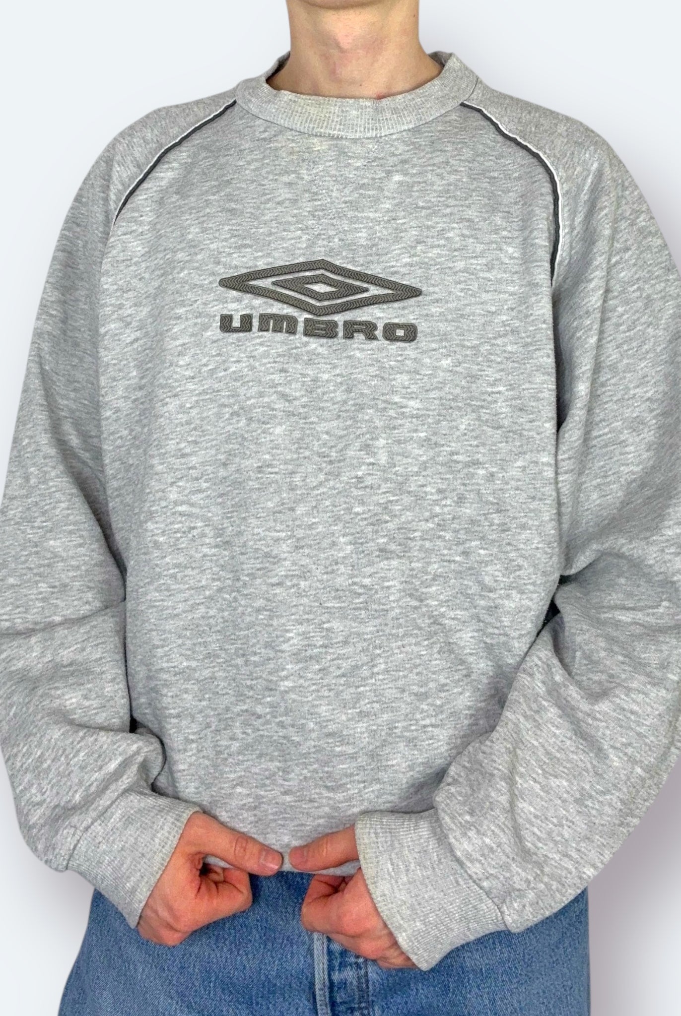 Umbro Vintage Sweater Grau XXL - Vinverse