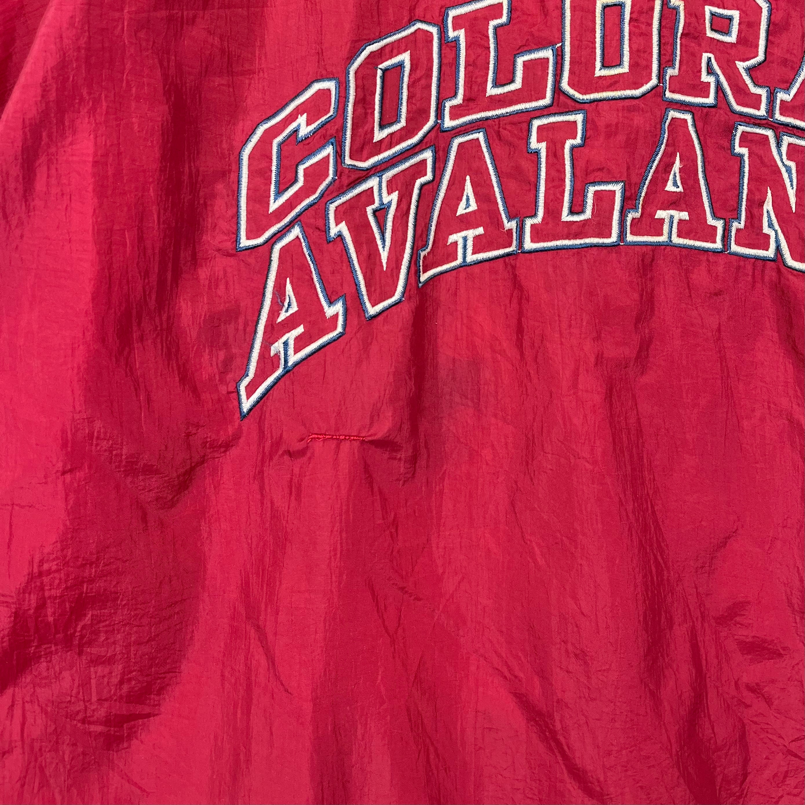 Logo 7 NHL Colorado Avalanche Vintage Hooded Winterjacke XL - Vinverse