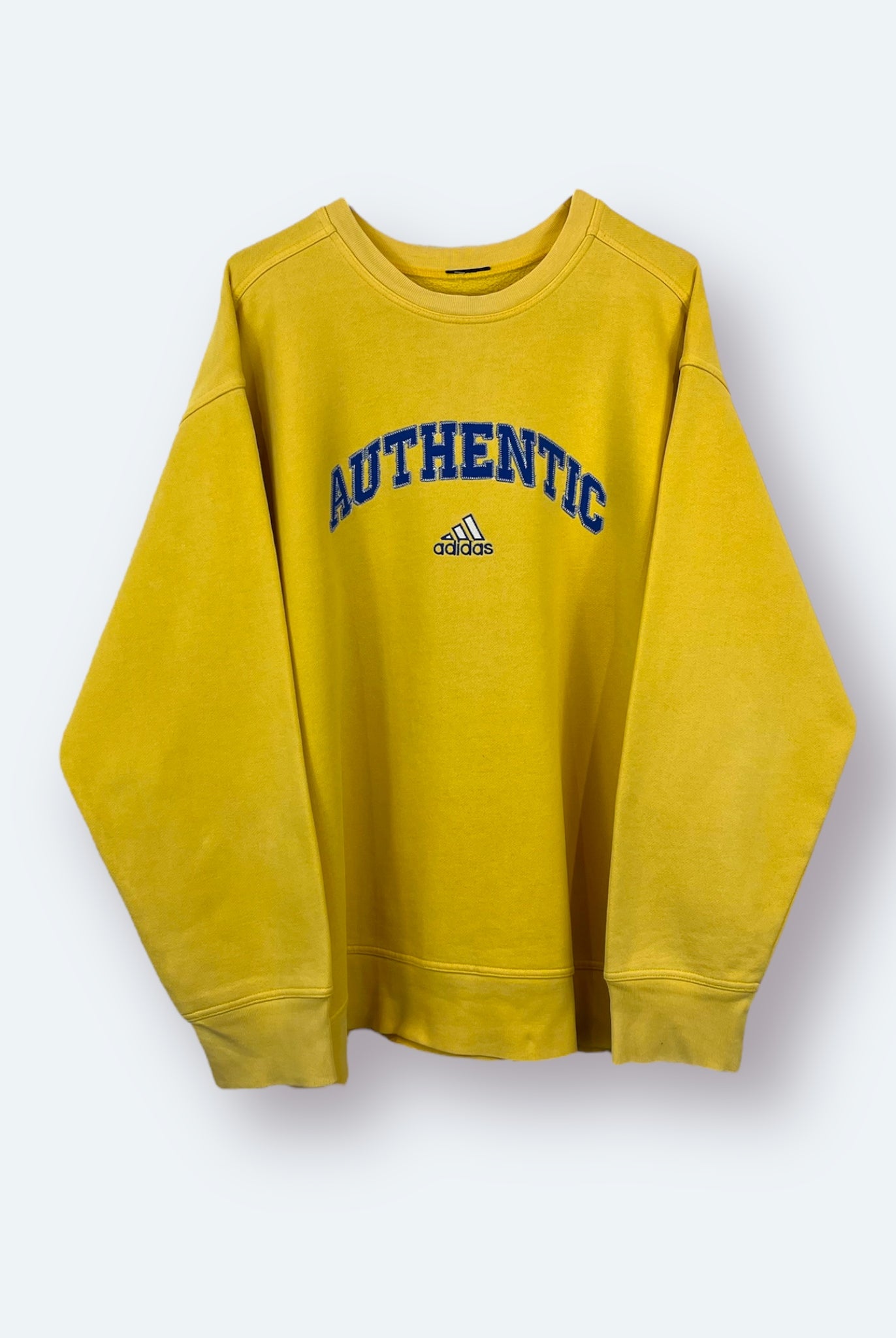 Adidas Authentic Vintage Sweater Gelb L - Vinverse