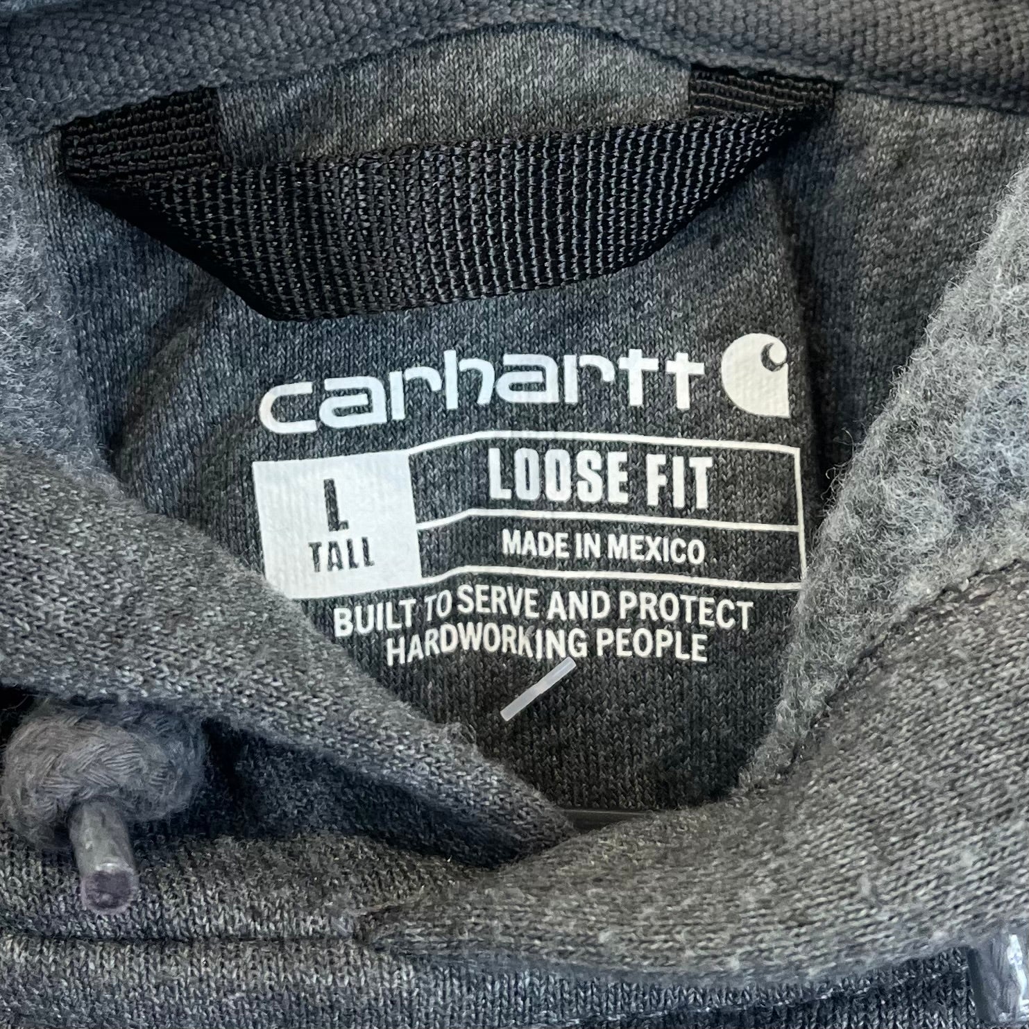 Carhartt Sleeve Print Hoodie L - Vinverse