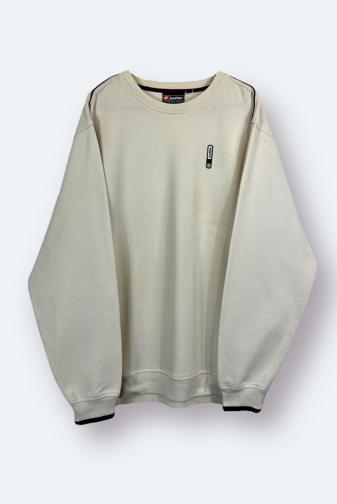 Lotto Sweater bestickt Beige XL - Vinverse