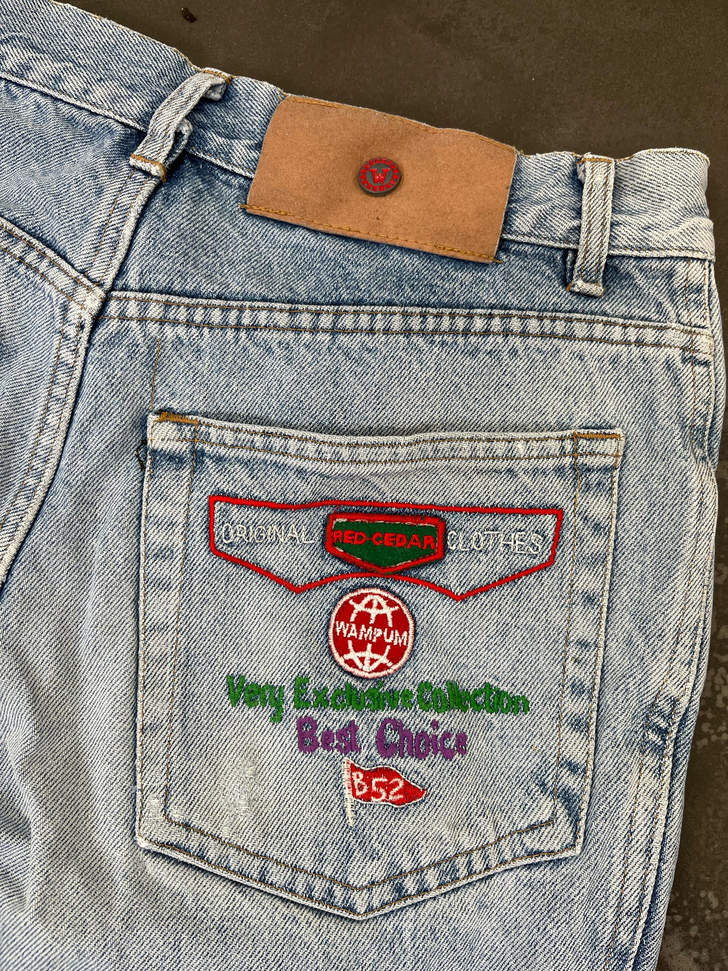 Embroidered Jeans Wampum Hose 48 - Vinverse