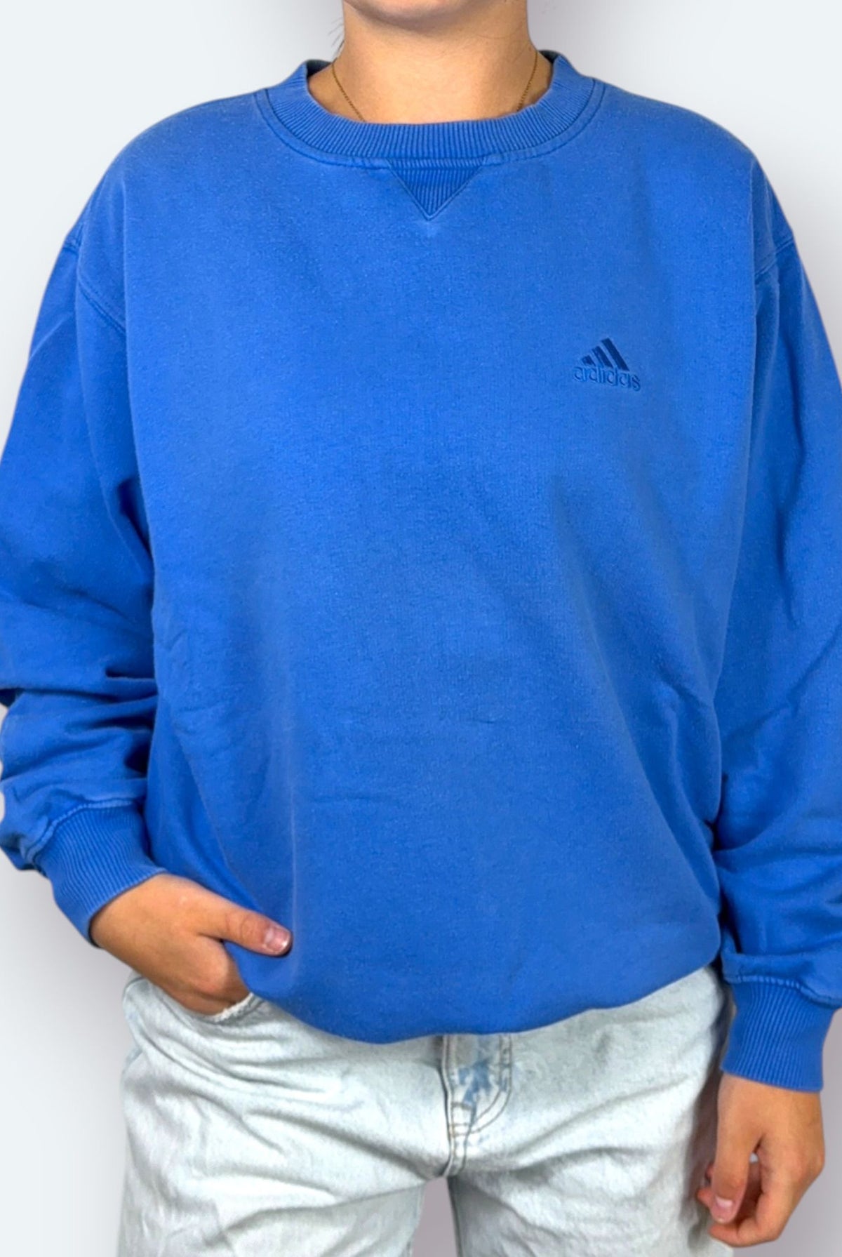 Adidas Sweater 2001 Blau S - Vinverse