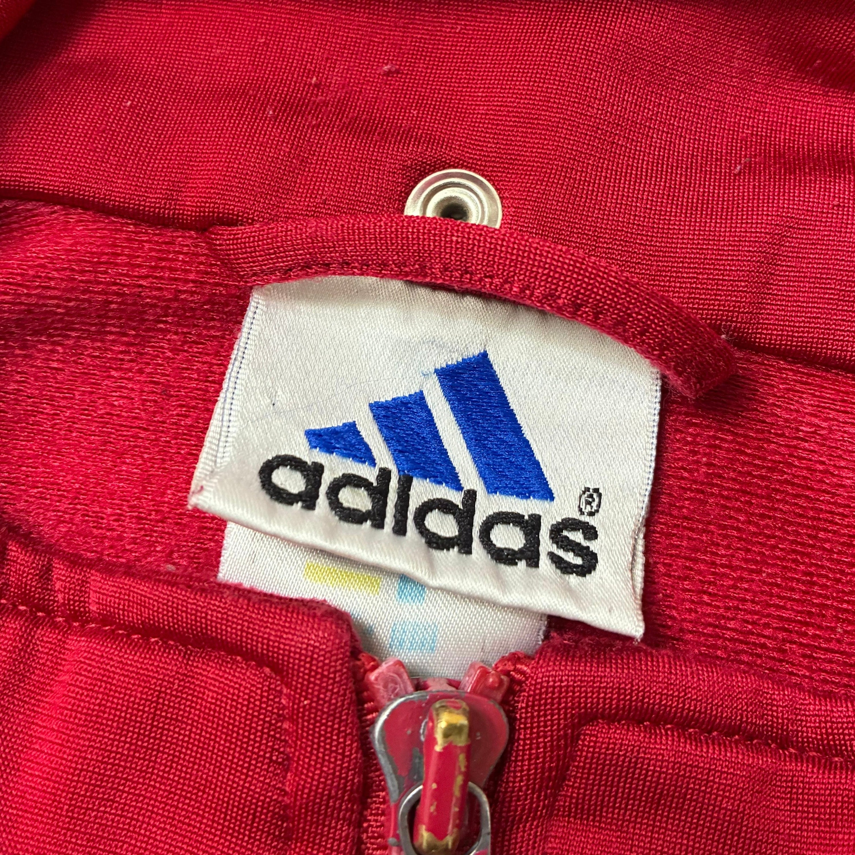 Adidas 90s Vintage Trainingsjacke Rot S - Vinverse