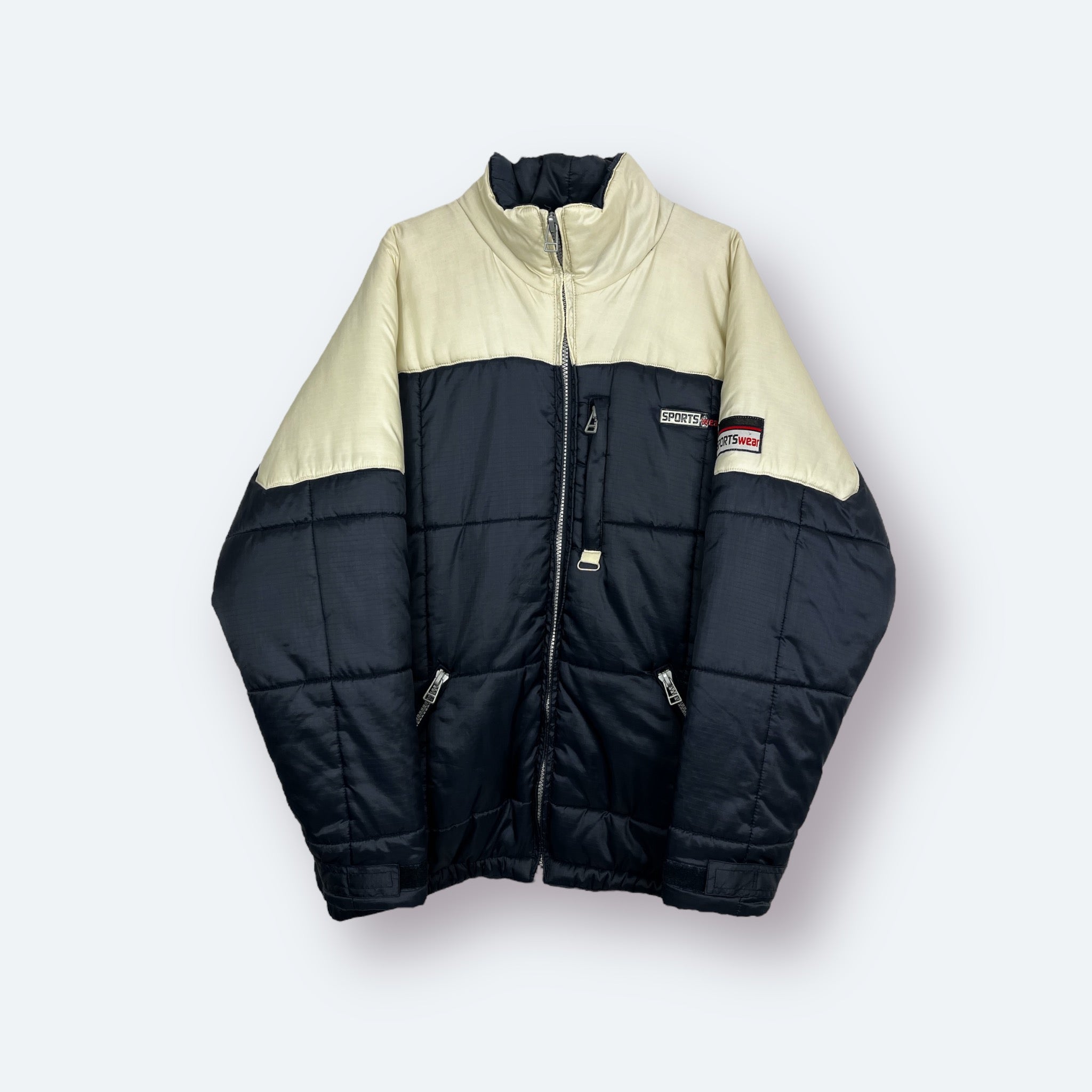 Sports World Vintage Puffer Jacke XL - Vinverse