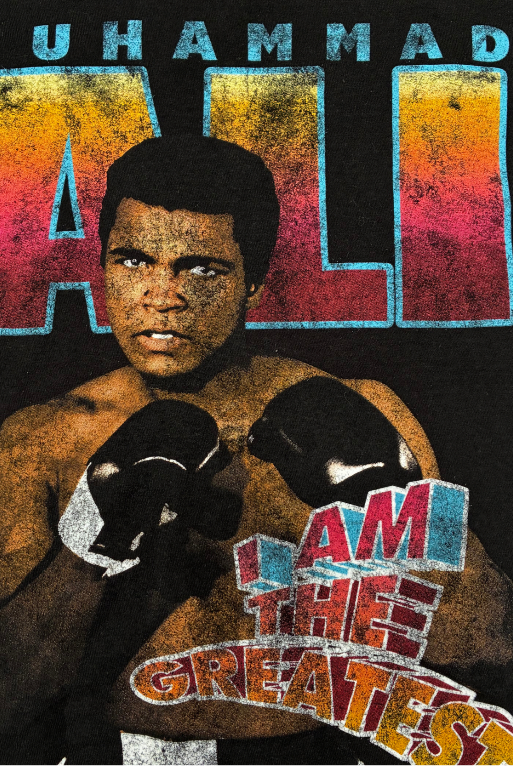 Muhammad Ali Shirt Schwarz M - Vinverse