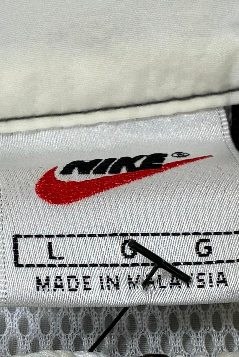 Leichte Nike Jacke 90s Vintage Weiß L - Vinverse