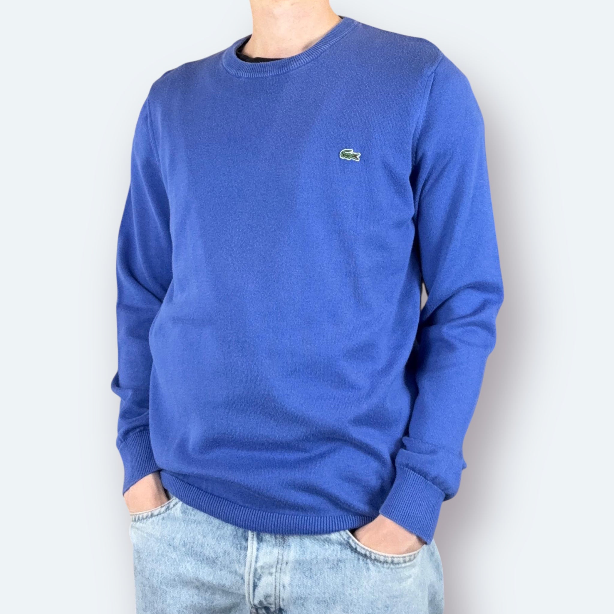 Lacoste Sweatshirt Small Logo bestickt S - Vinverse