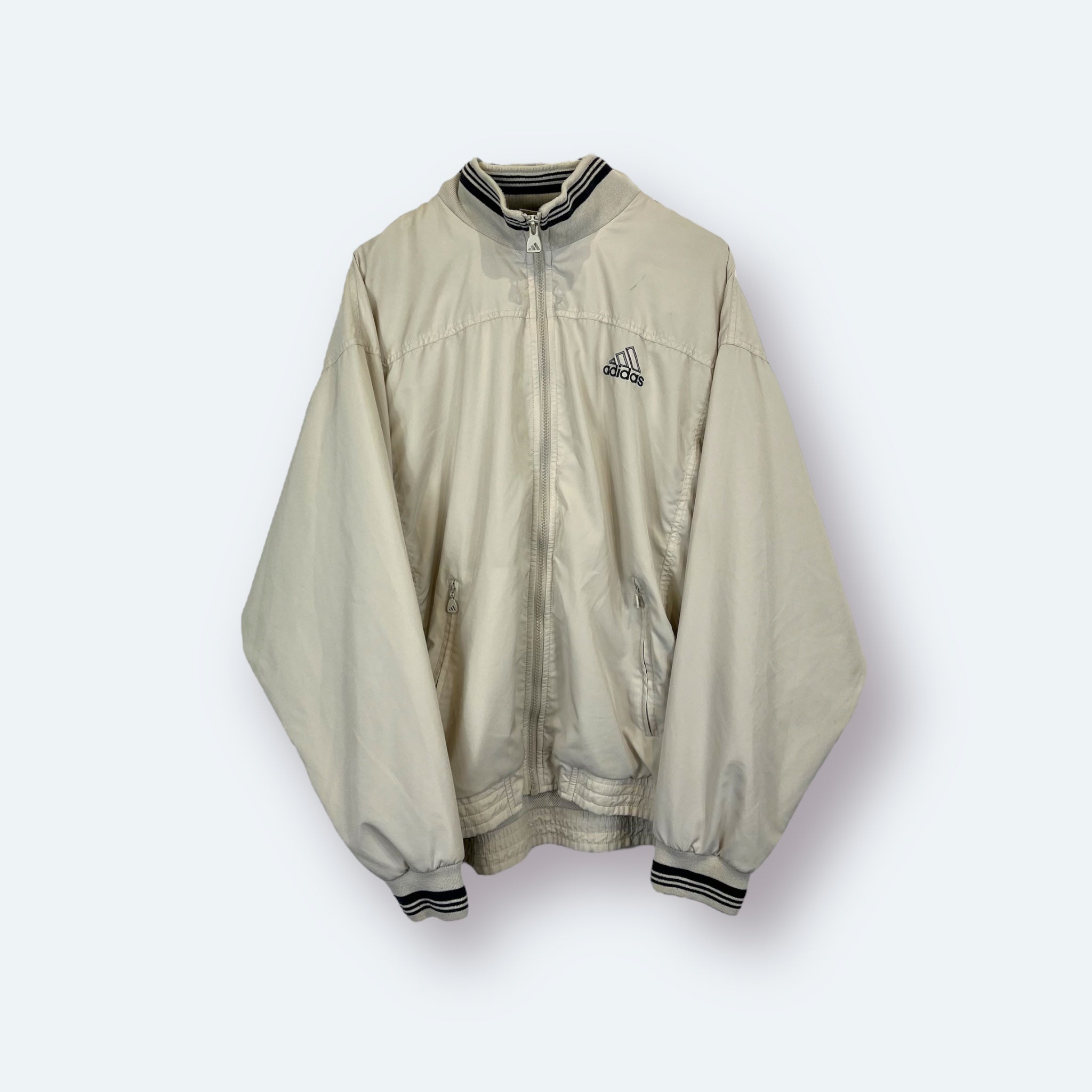 Adidas 90er Trainingsjacke Small Logo bestickt L - Vinverse