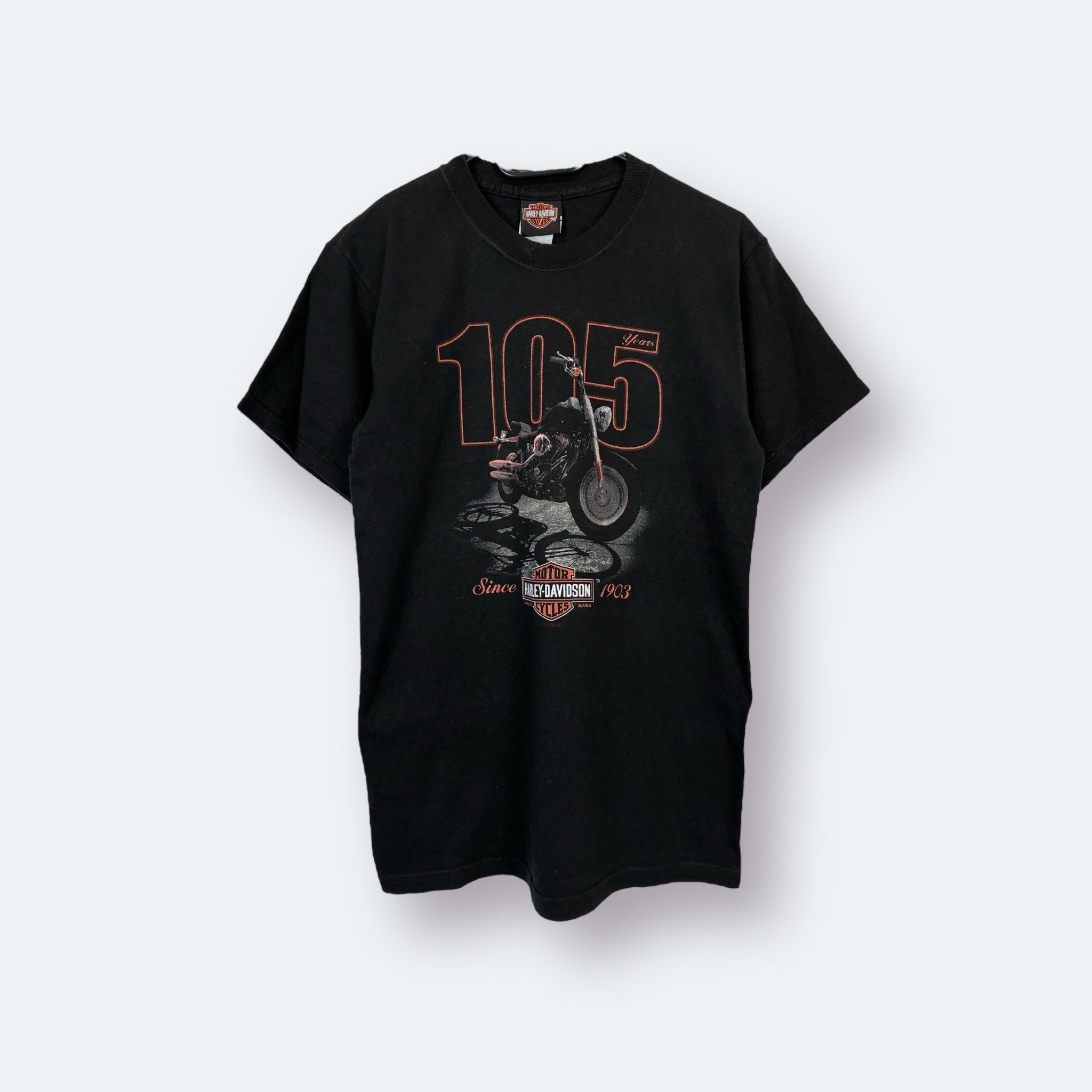 Harley Davidson T-Shirt mit Backprint S - Vinverse