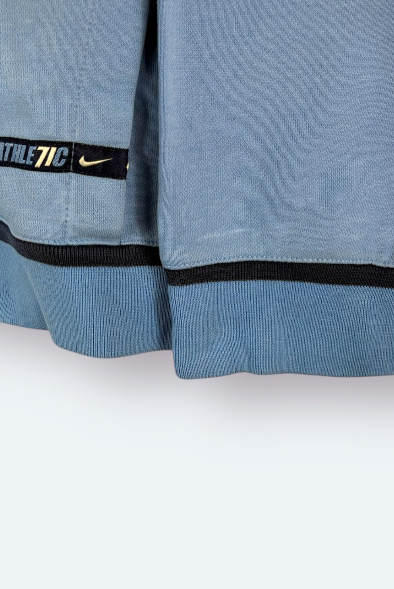 Nike 2000s Print Hoodie Blau S - Vinverse
