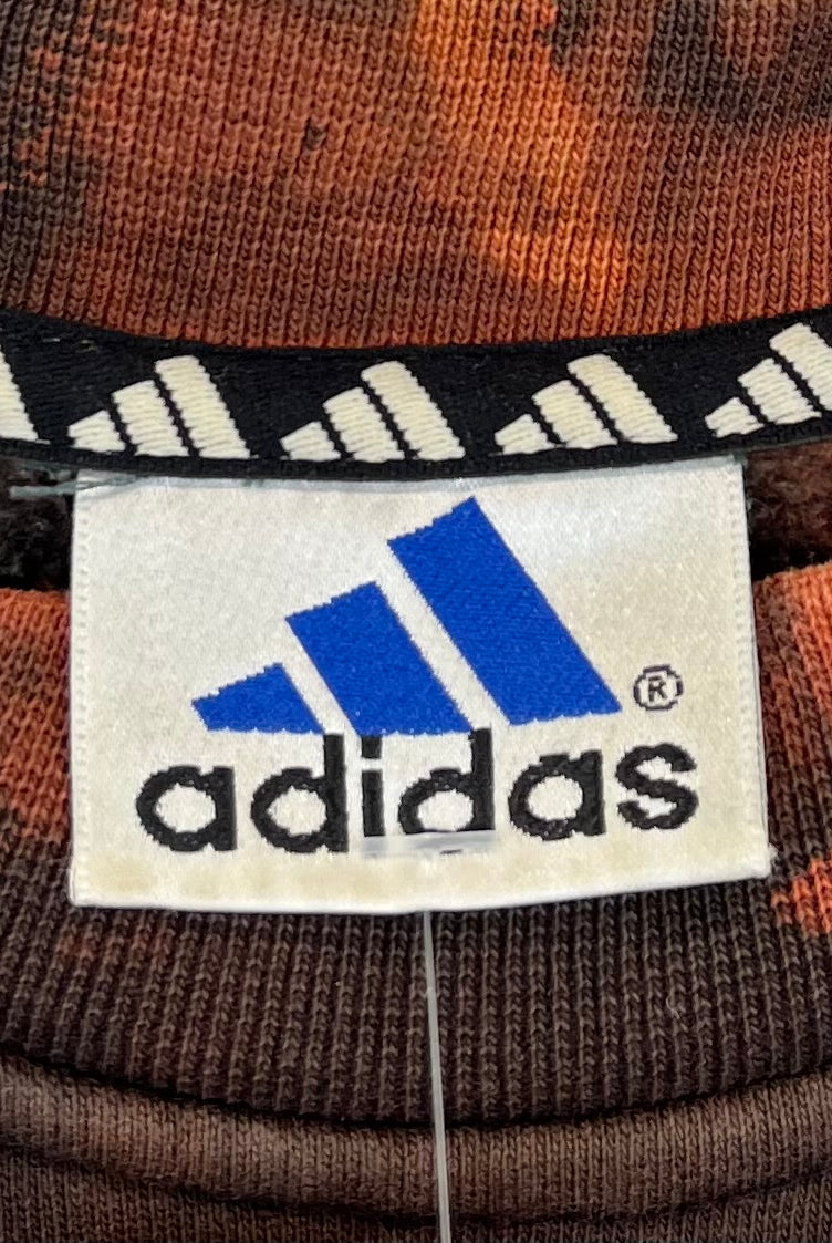 Adidas Big Logo Sweater 2004 Bleach Schwarz M - Vinverse