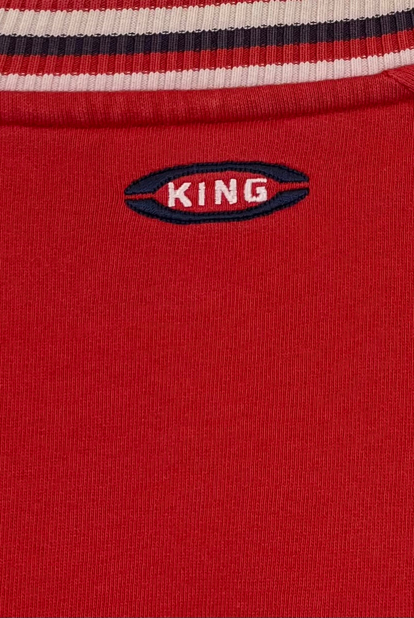 Puma Vintage Sweater Rot 90s Sticklogo Unisex Pullover XL - Vinverse