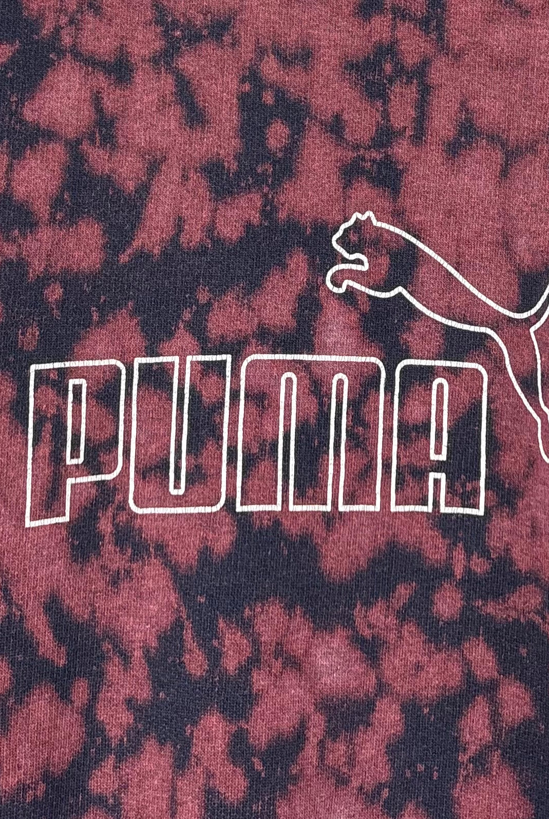 Puma 90s Re:Bleach Vintage Sweater Big Logo M - Vinverse