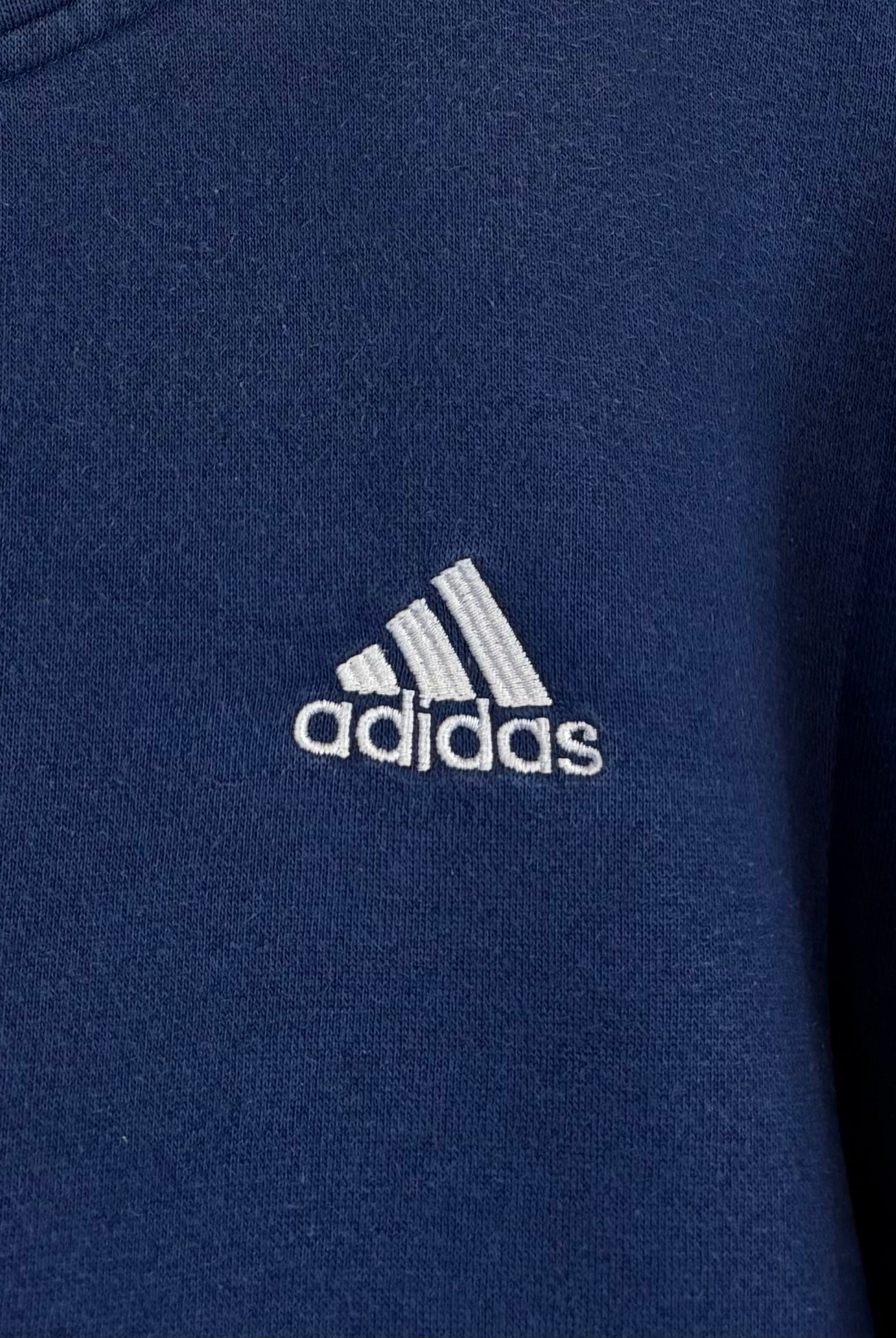 Adidas 1999 Vintage Sweater Marineblau L - Vinverse