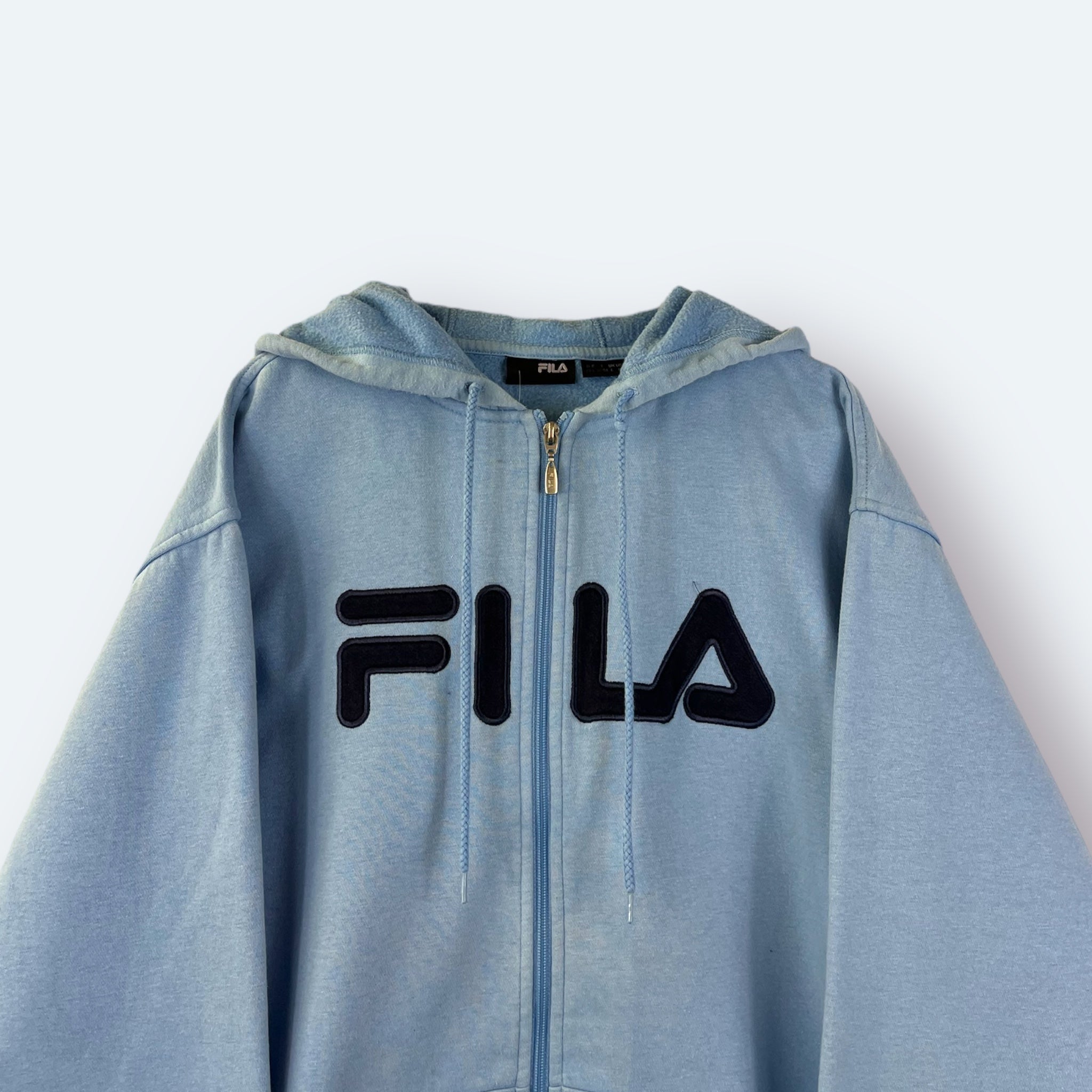 Fila Vintage Zipper Big Logo L - Vinverse