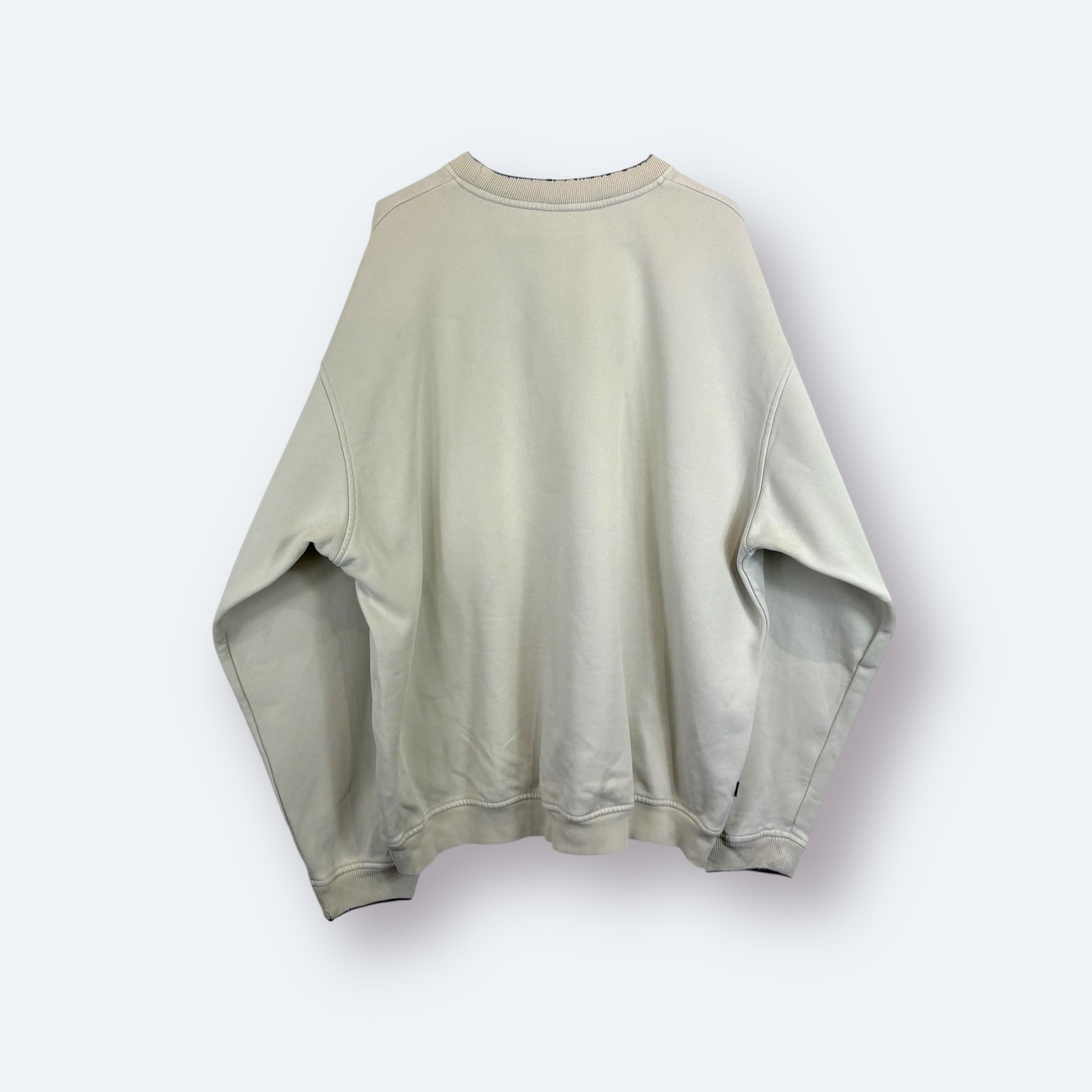 Nike Athletic 90s Vintage Sweater Beige XXL - Vinverse