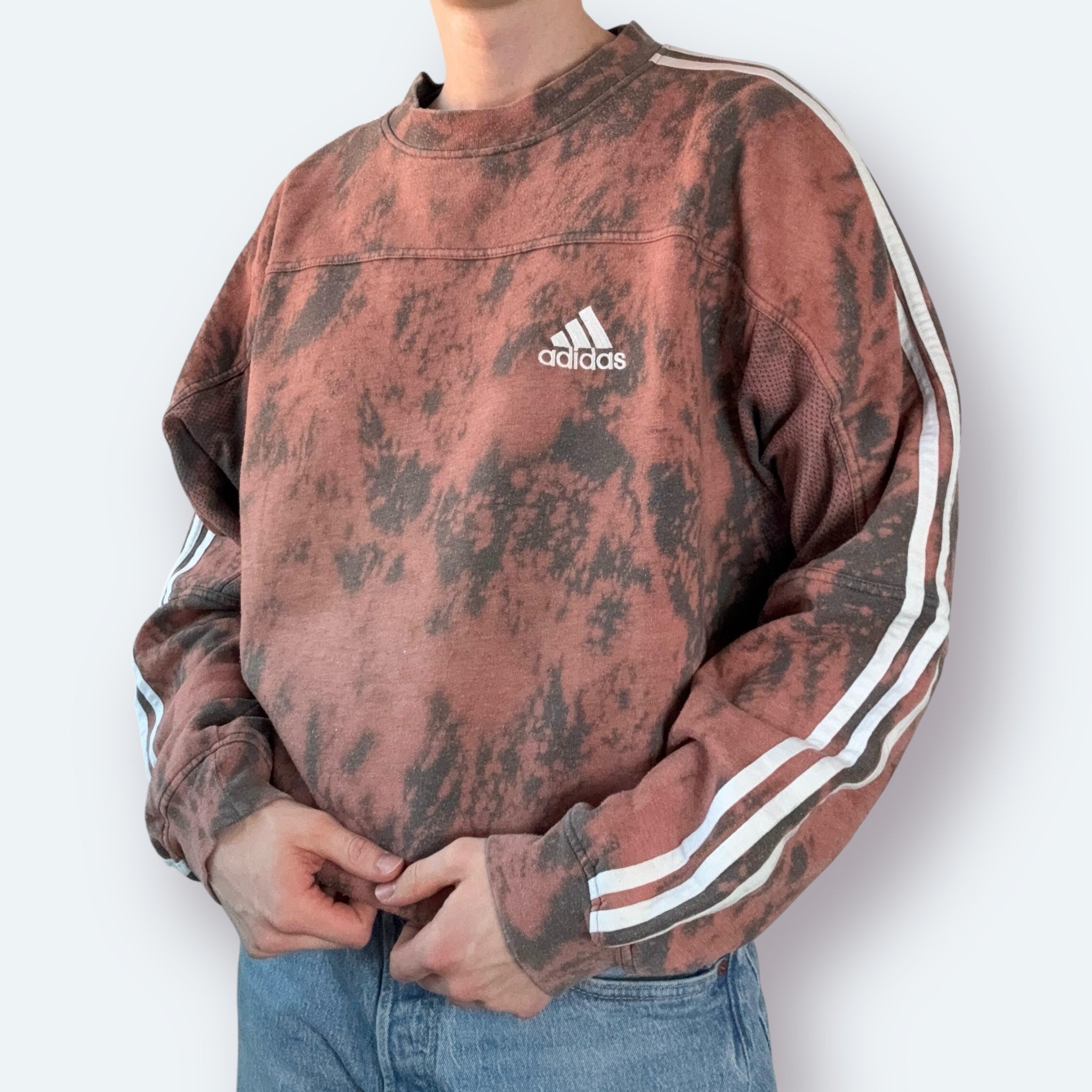 Adidas Vintage Re:Bleach Sweater L - Vinverse
