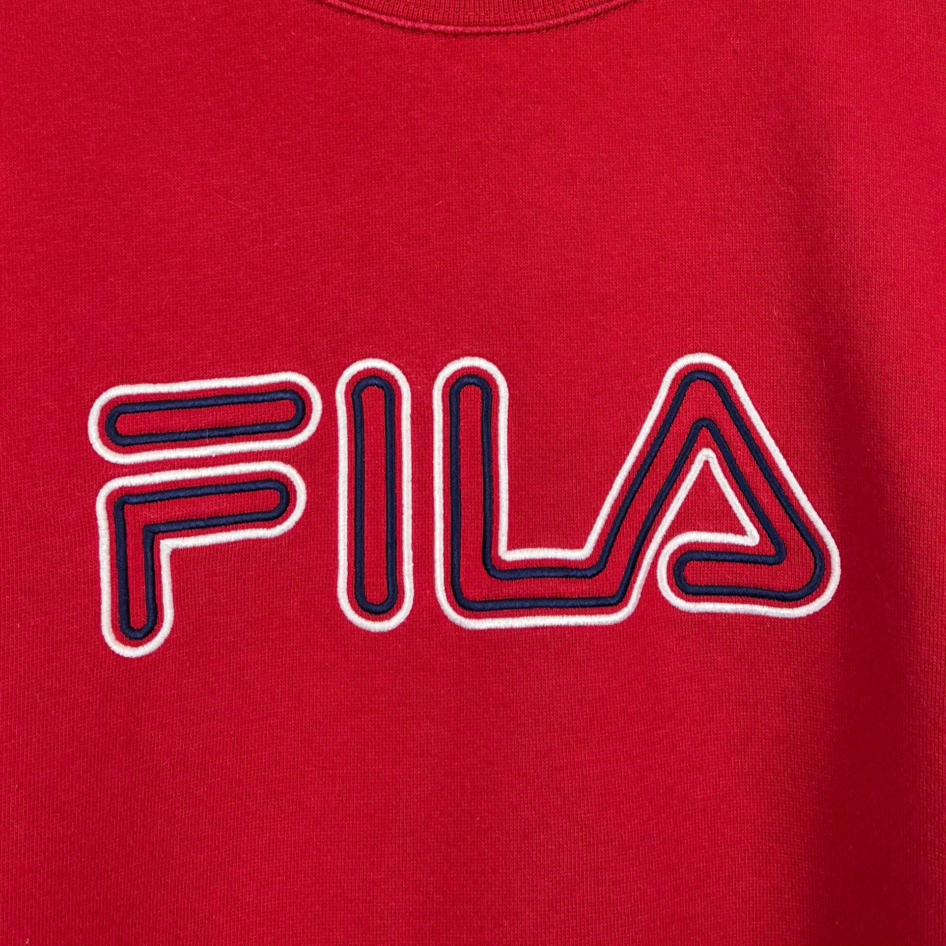 Fila Big Logo Sweater bestickt XL - Vinverse