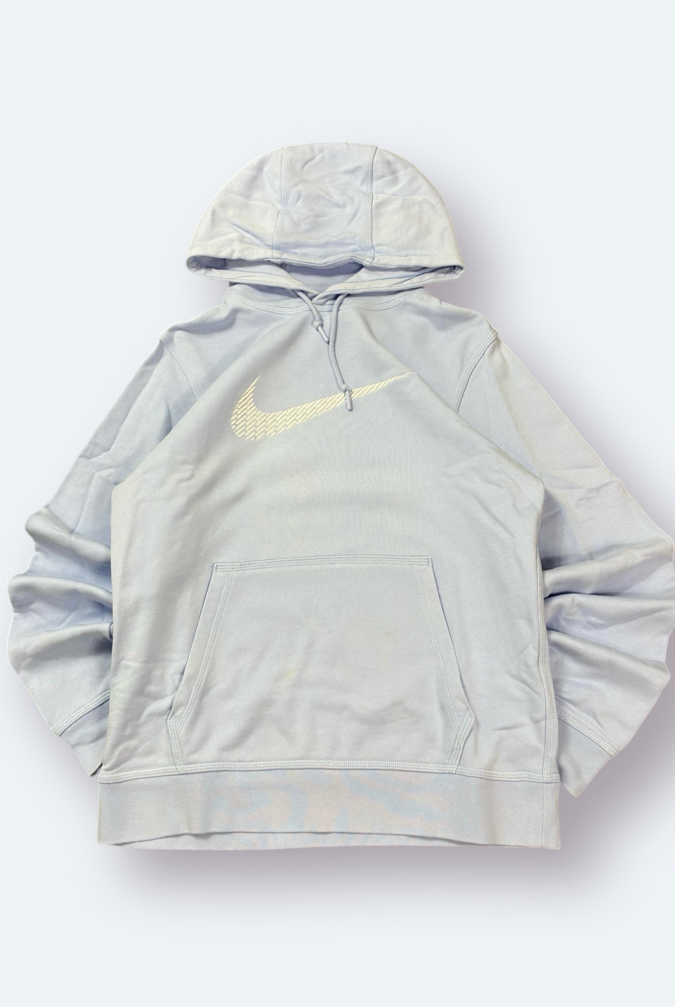 Nike Hoodie Big Center Swoosh Hellblau S - Vinverse
