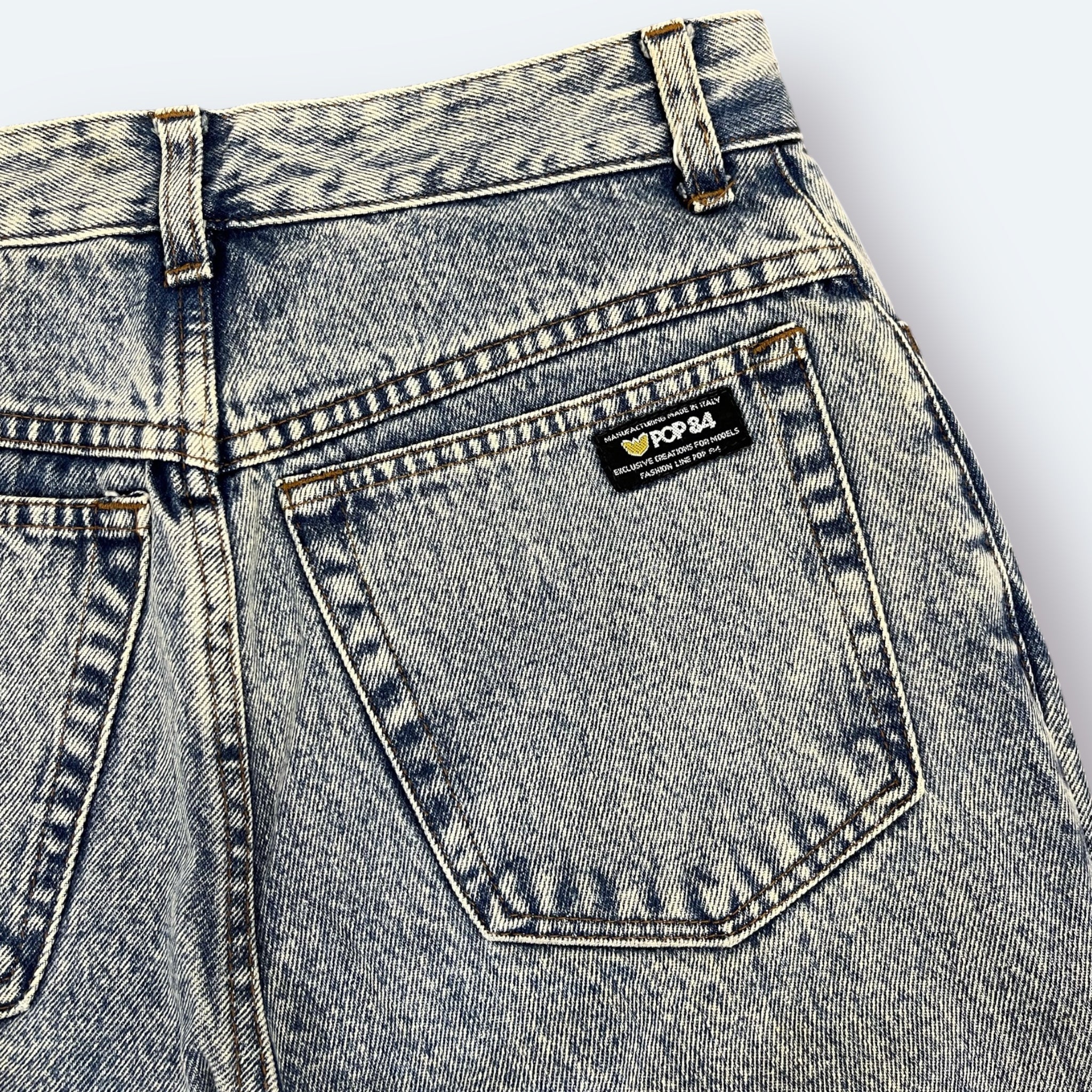 Pop84 Jeans Hose bestickt 48/34 - Vinverse