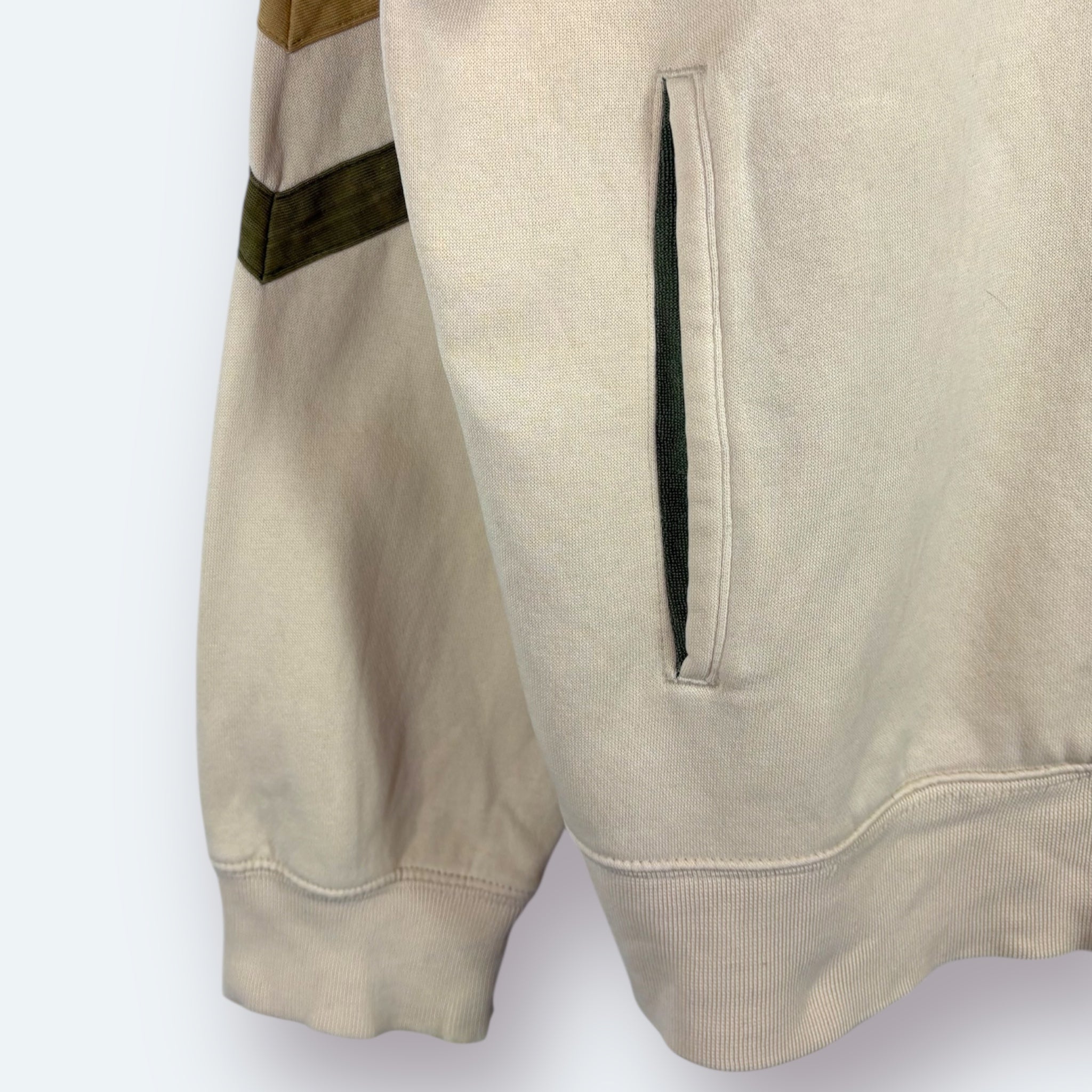 Nike 2000s Zip Hoodie Beige M - Vinverse