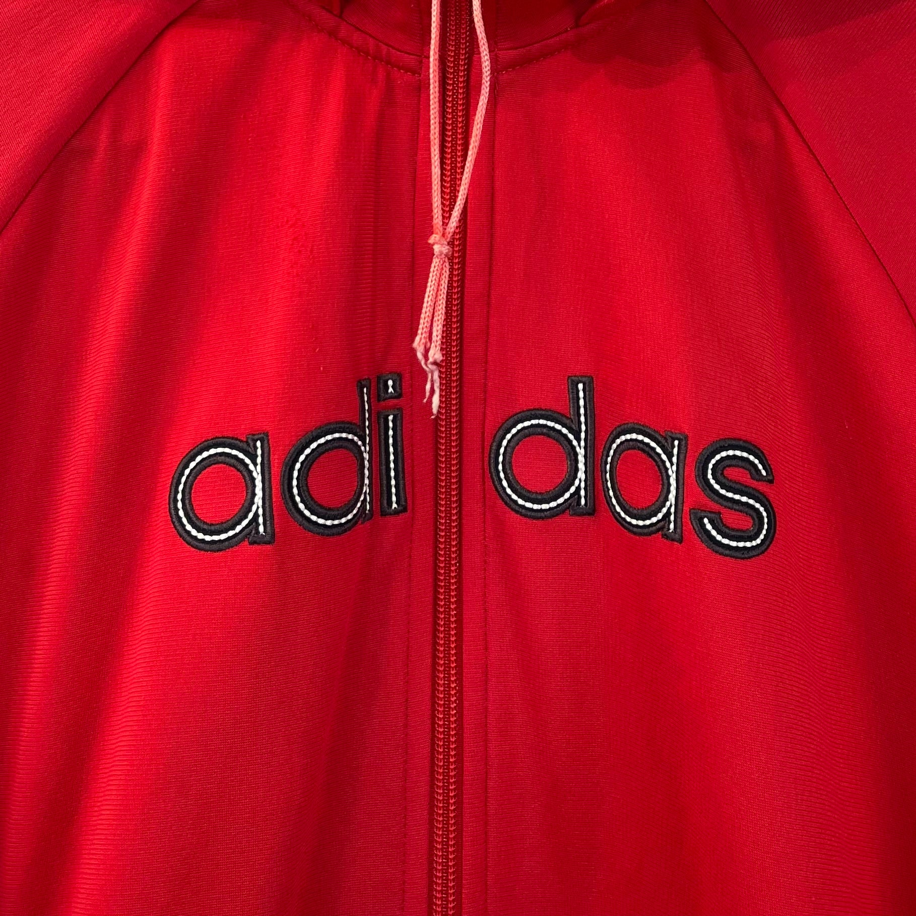 Adidas 2000er Trainingsjacke Big Logo bestickt M - Vinverse