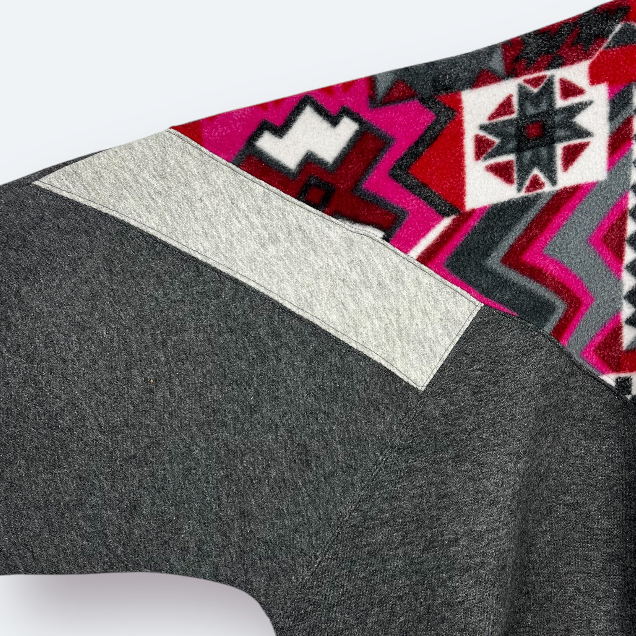 Fleece Sweatjacke Vintage L - Vinverse