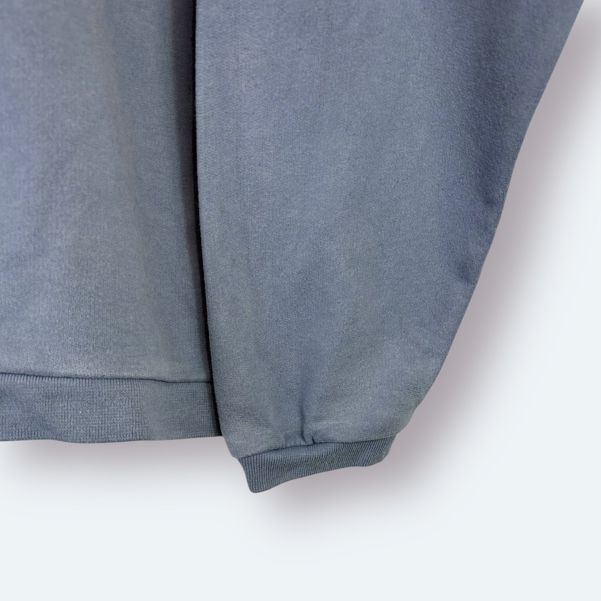 Nike 90s Washed Vintage Sweater Center Swoosh Blau M - Vinverse