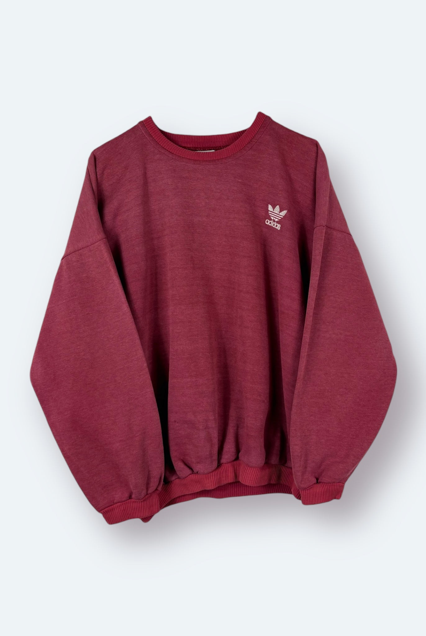 Adidas Vintage Sweater Rot S - Vinverse