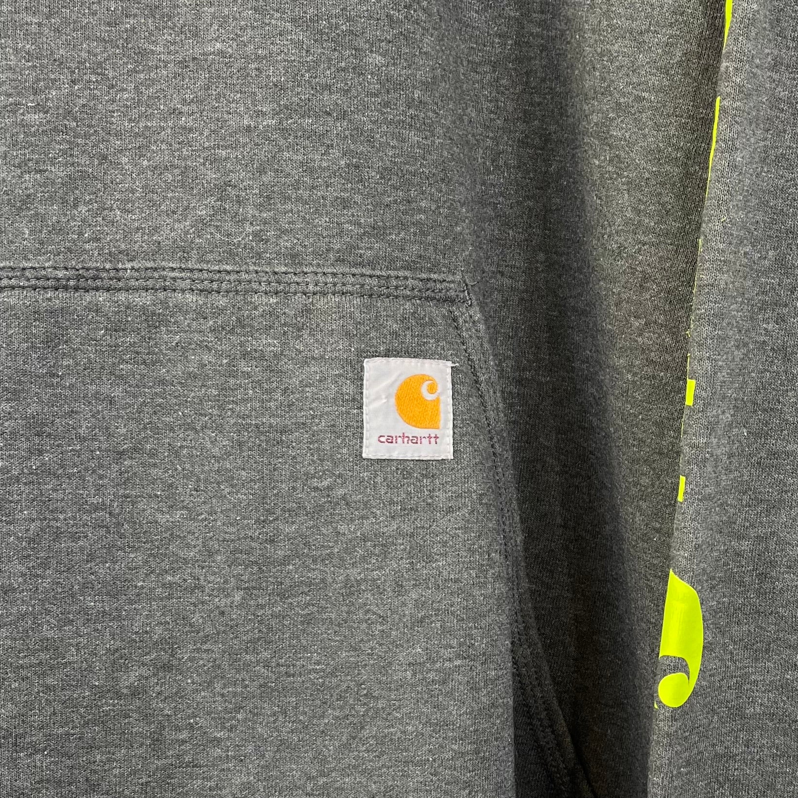 Carhartt Sleeve Print Hoodie L - Vinverse