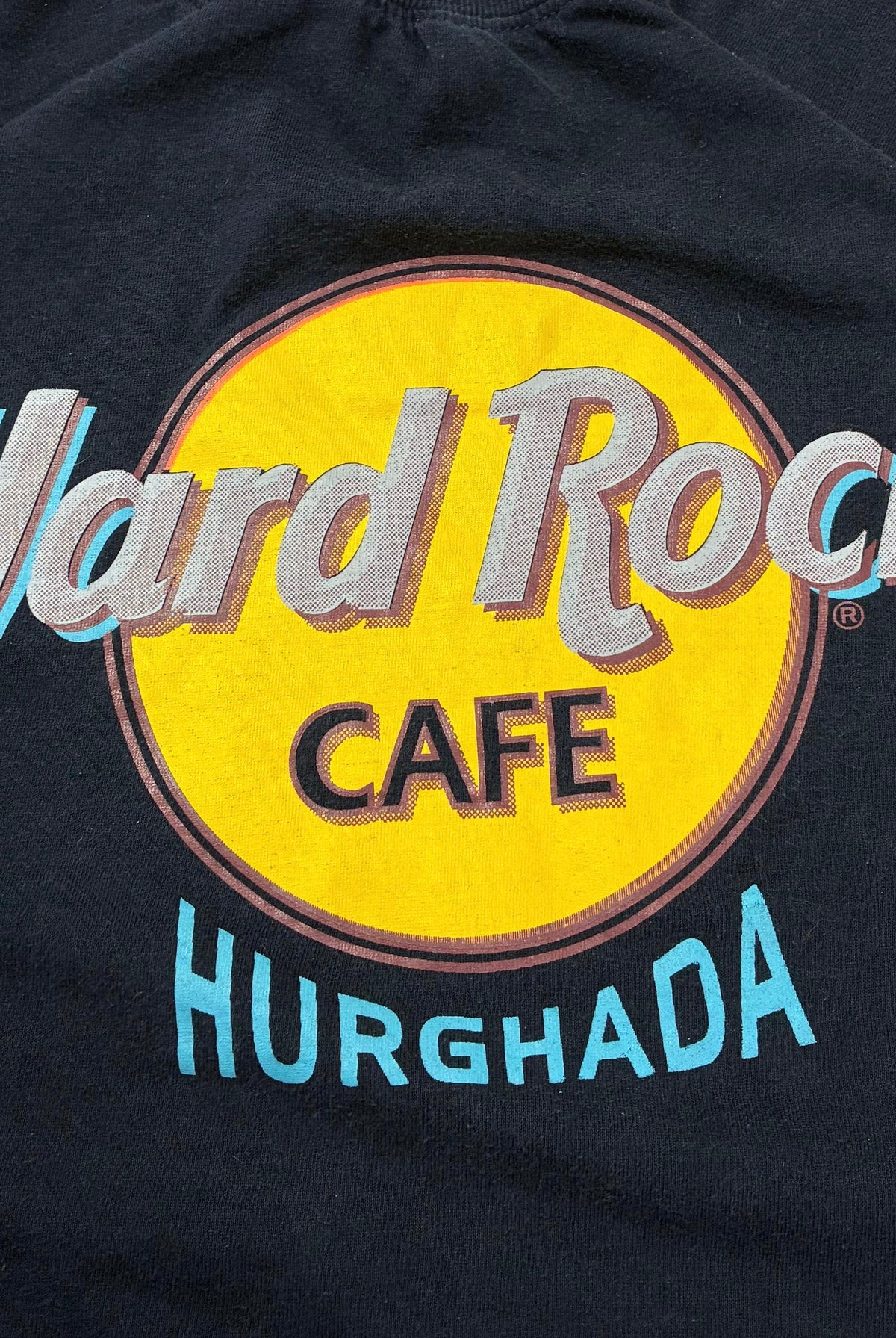 Hard Rock Hurghada Print Shirt Schwarz XXL - Vinverse