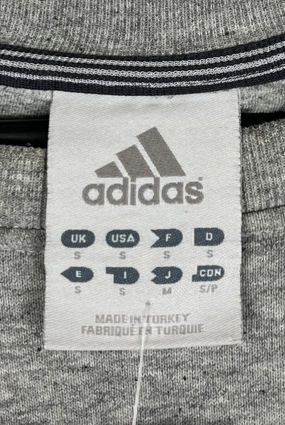 Adidas Sweater 2006 bestickt Grau S - Vinverse