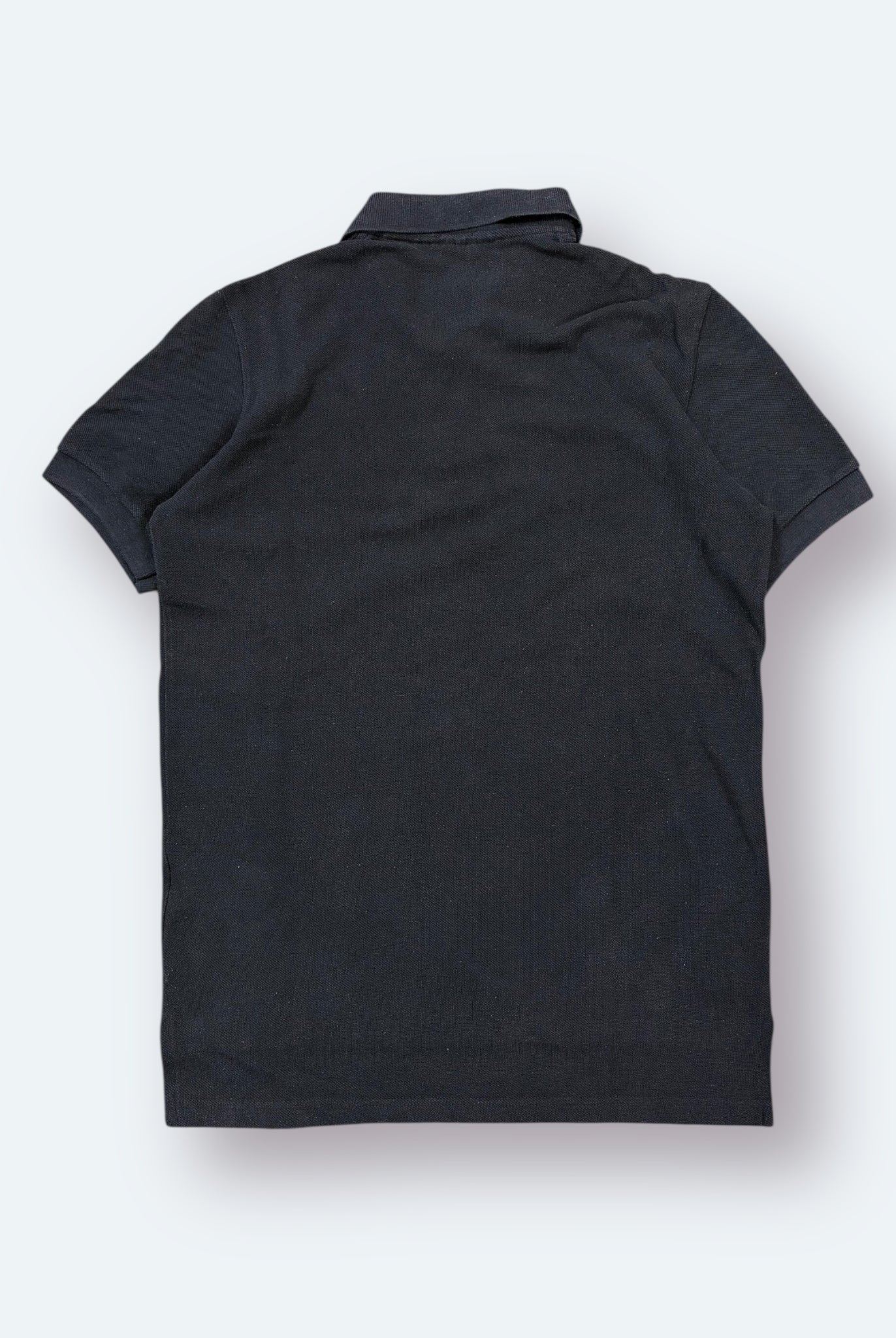 Adidas 80er Vintage Polo Shirt bestickt Schwarz M - Vinverse